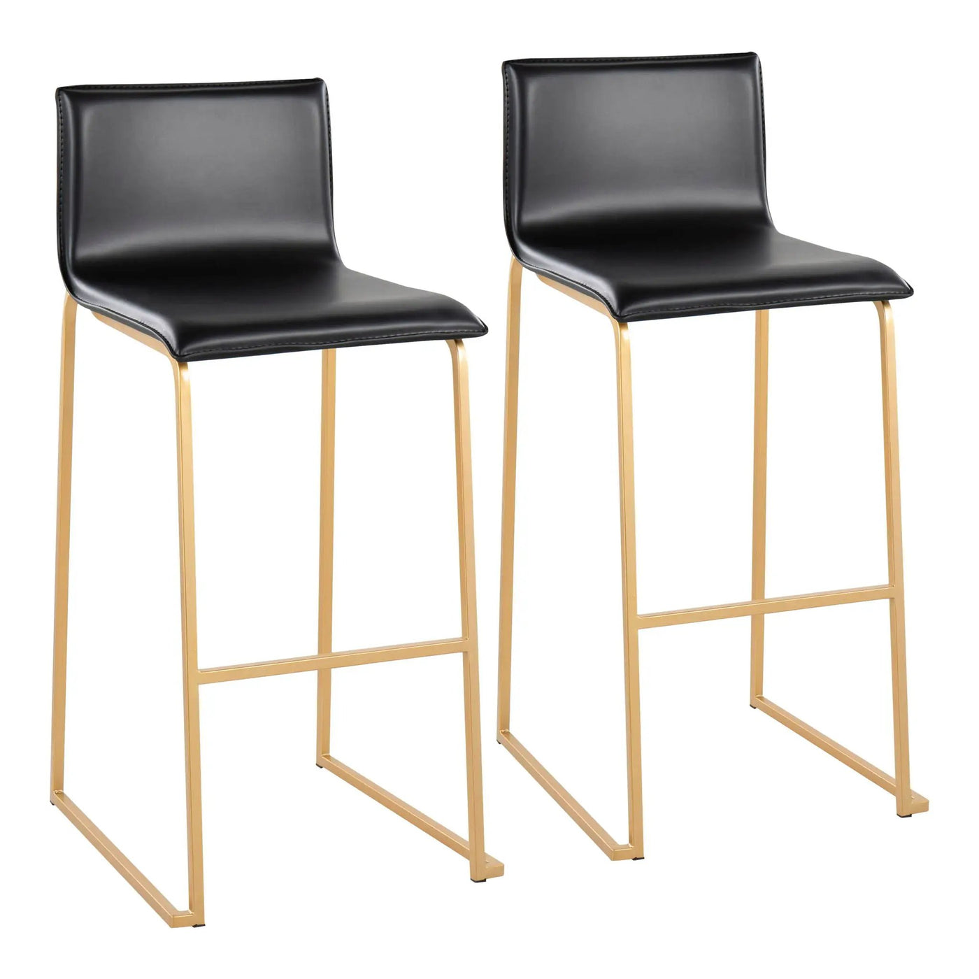 Mara - Contemporary Upholstered Barstool (Set of 2) by HouseOfZazla