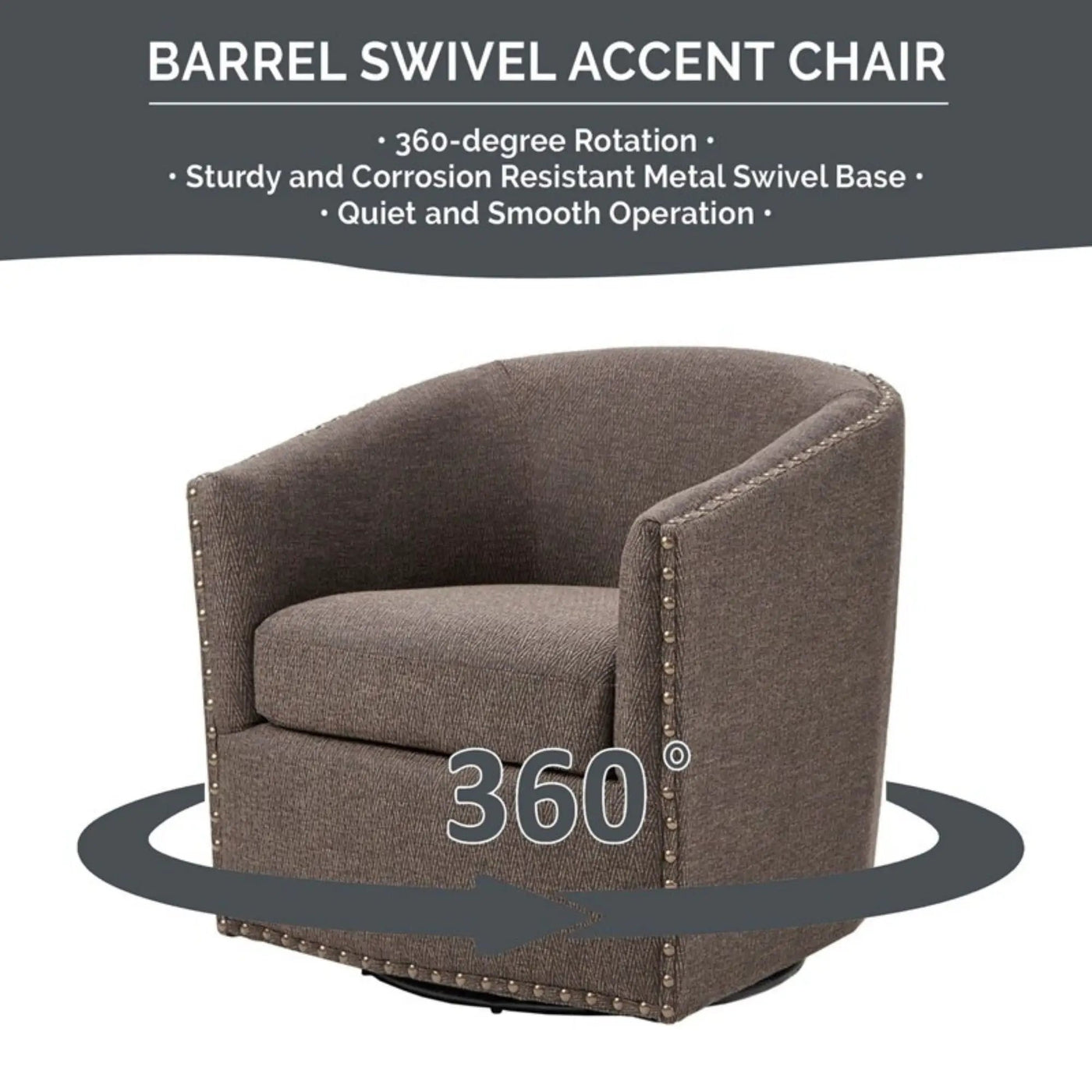 Luxurious Chair With 360 Degree Rotation by HouseOfZazla