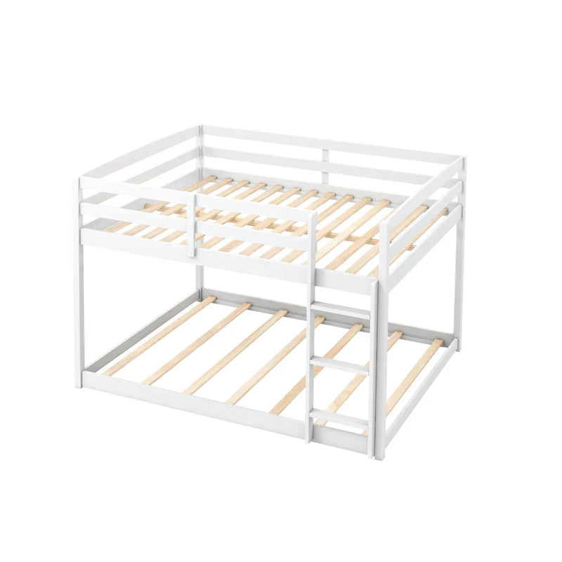 Full Over Full Bunk Bed Low-to-ground Bunk Bed by DirectDeals