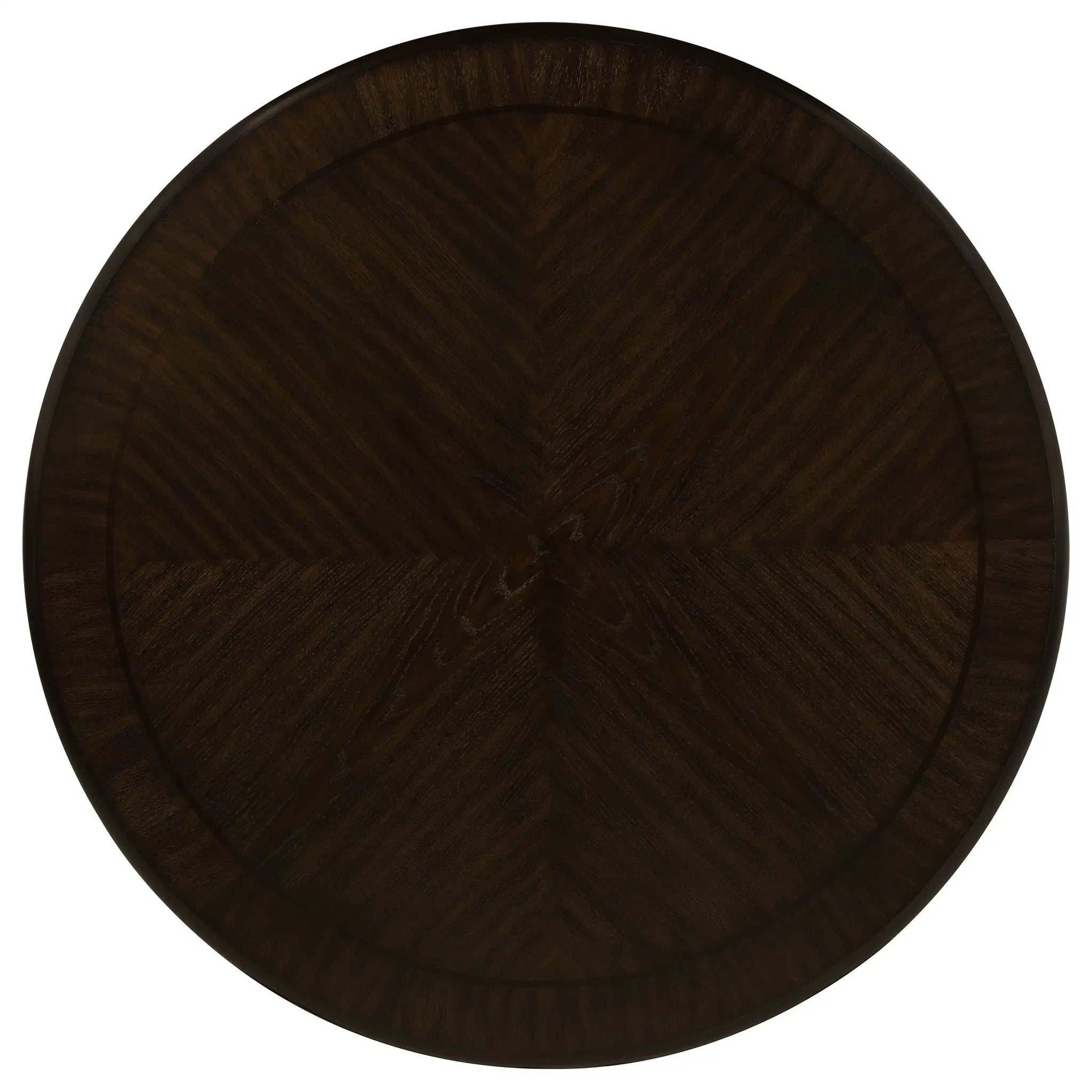 Twyla 5-piece 60-inch Round Wood Dining Table Set Dark Cocoa by Unique Piece Furniture