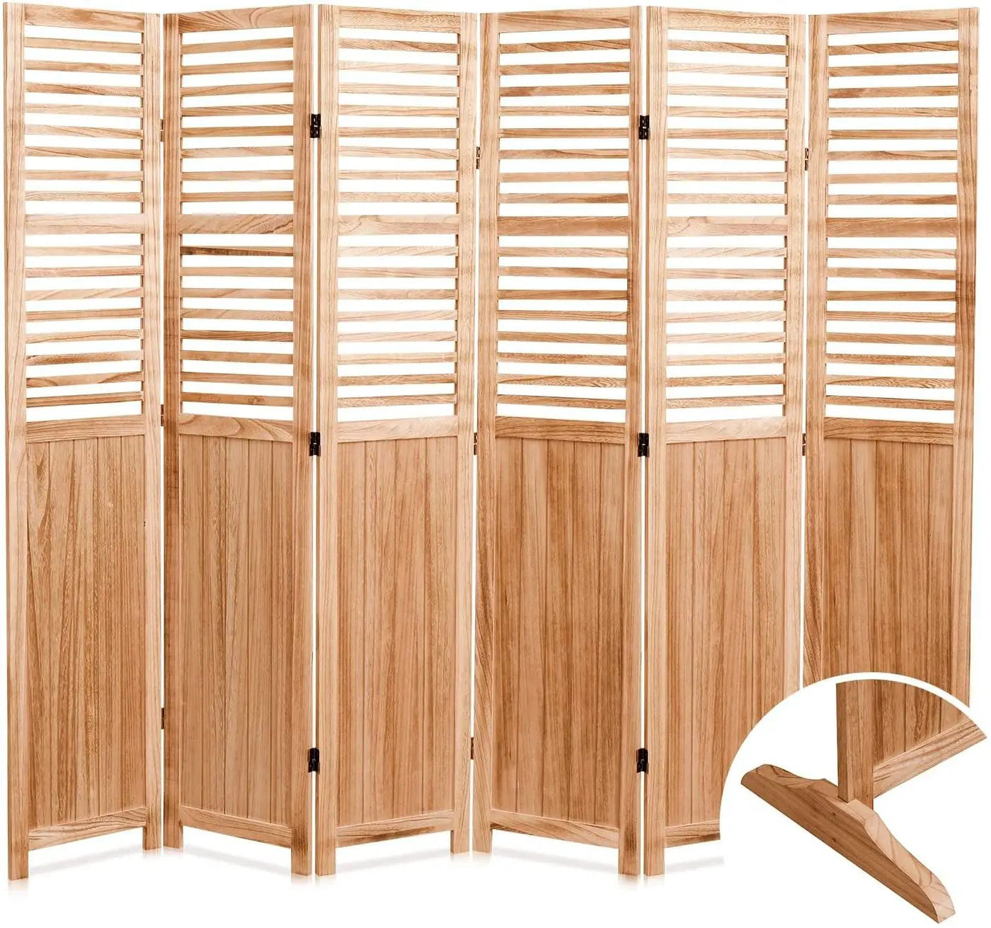 Expertly Designed Panel Folding Room Divider by HouseOfZazla