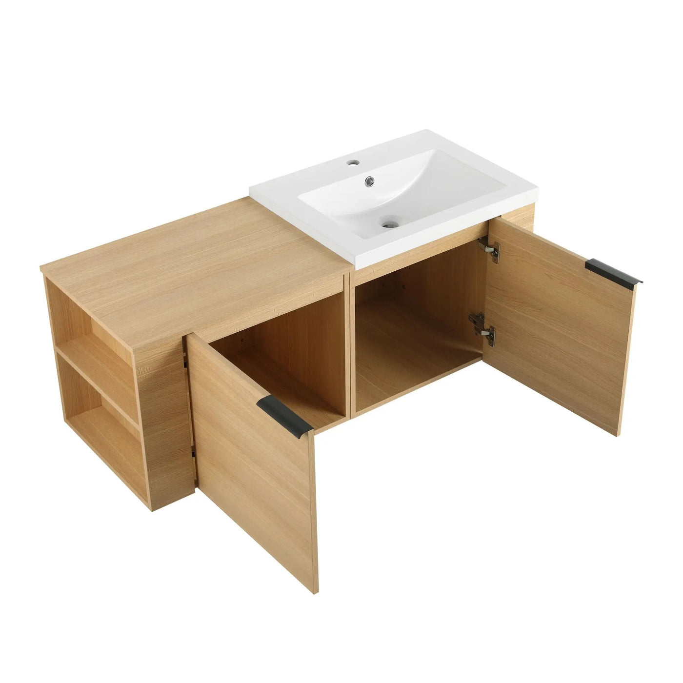 Modern Bathroom Vanity Sink Combo With Spacious Storage by HouseOfZazla