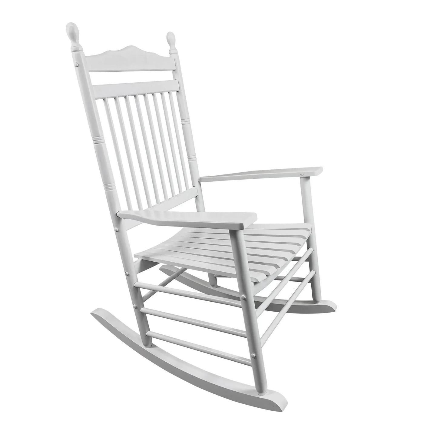 Balcony Porch Adult Rocking Chair - Wood by HouseOfZazla