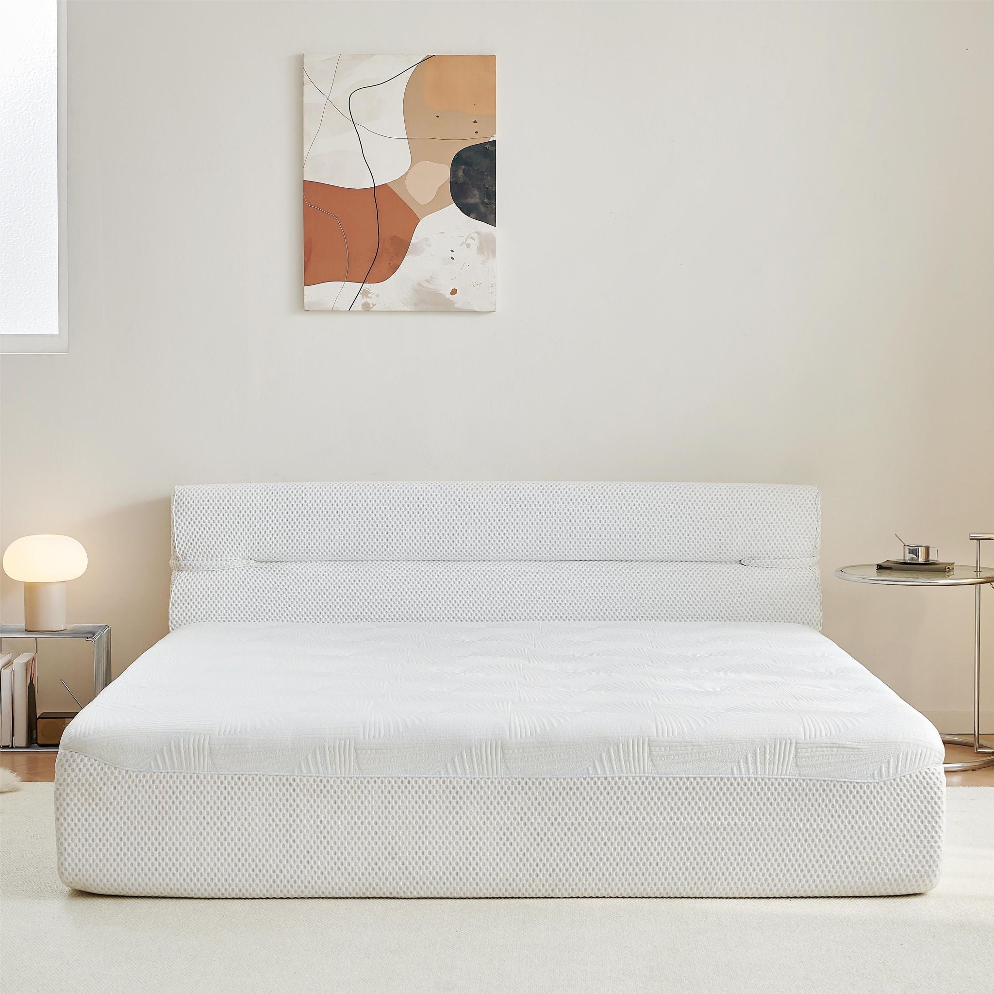 Mattress & Bed Frame With Cool, Pressure Relief, Motion Isolation by HouseOfZazla