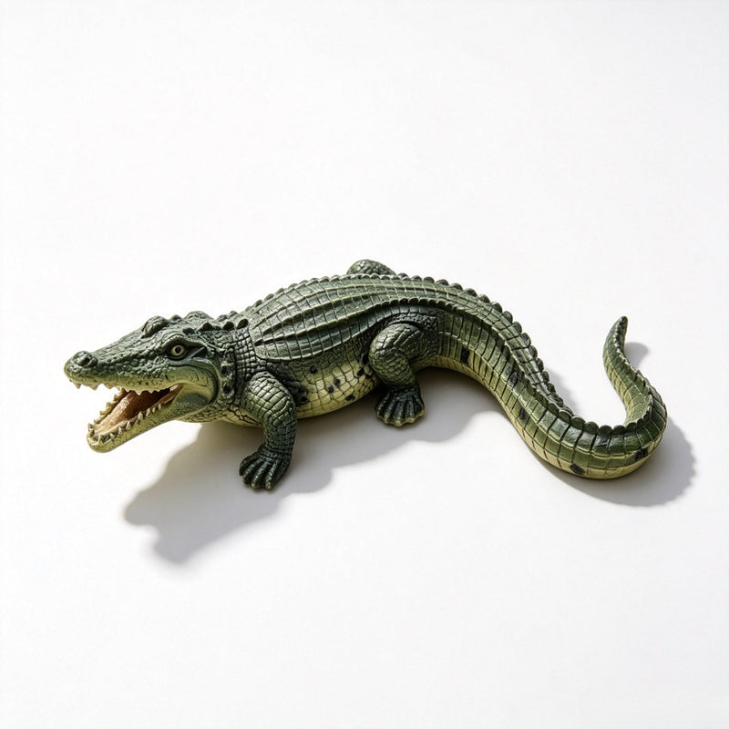 23" Simulated Crocodile Garden Statue by HouseOfZazla