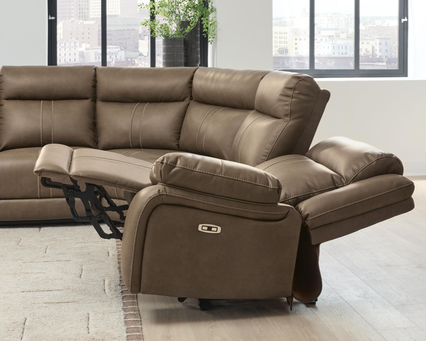 Max-Momentum - Reclining Sectional by Unique Piece Furniture