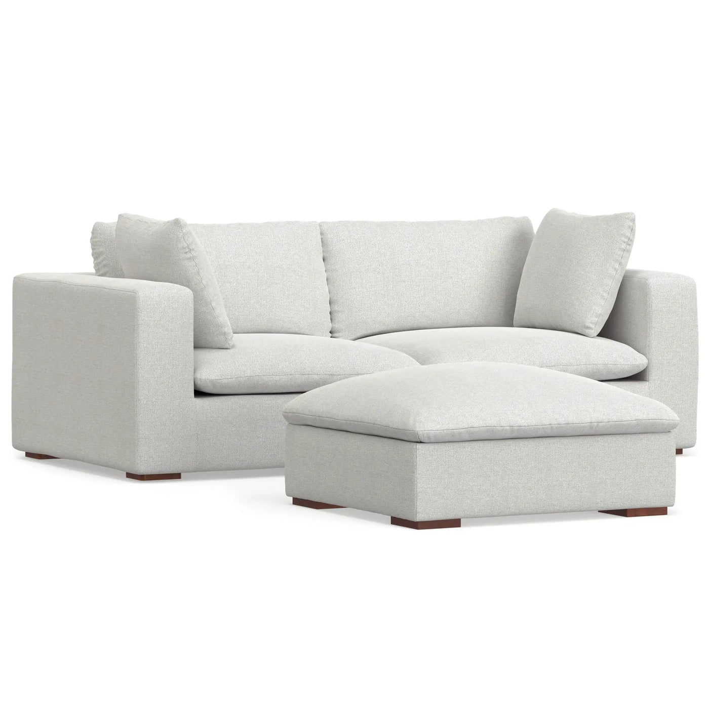 Jasmine - Handcrafted Sofa And Ottoman by HouseOfZazla