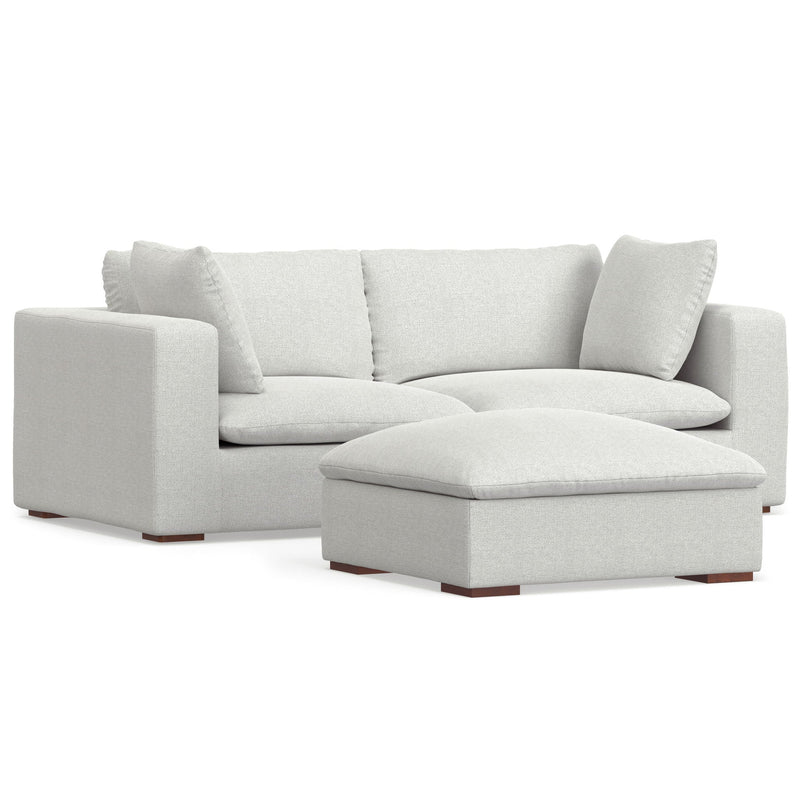 Jasmine - Handcrafted Sofa And Ottoman by HouseOfZazla