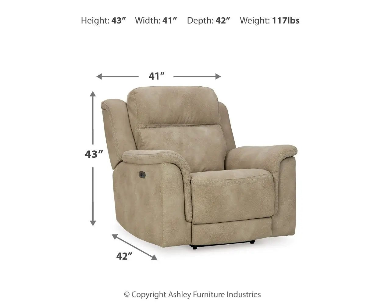 Next-Gen Durapella - Power Recliner by Unique Piece Furniture