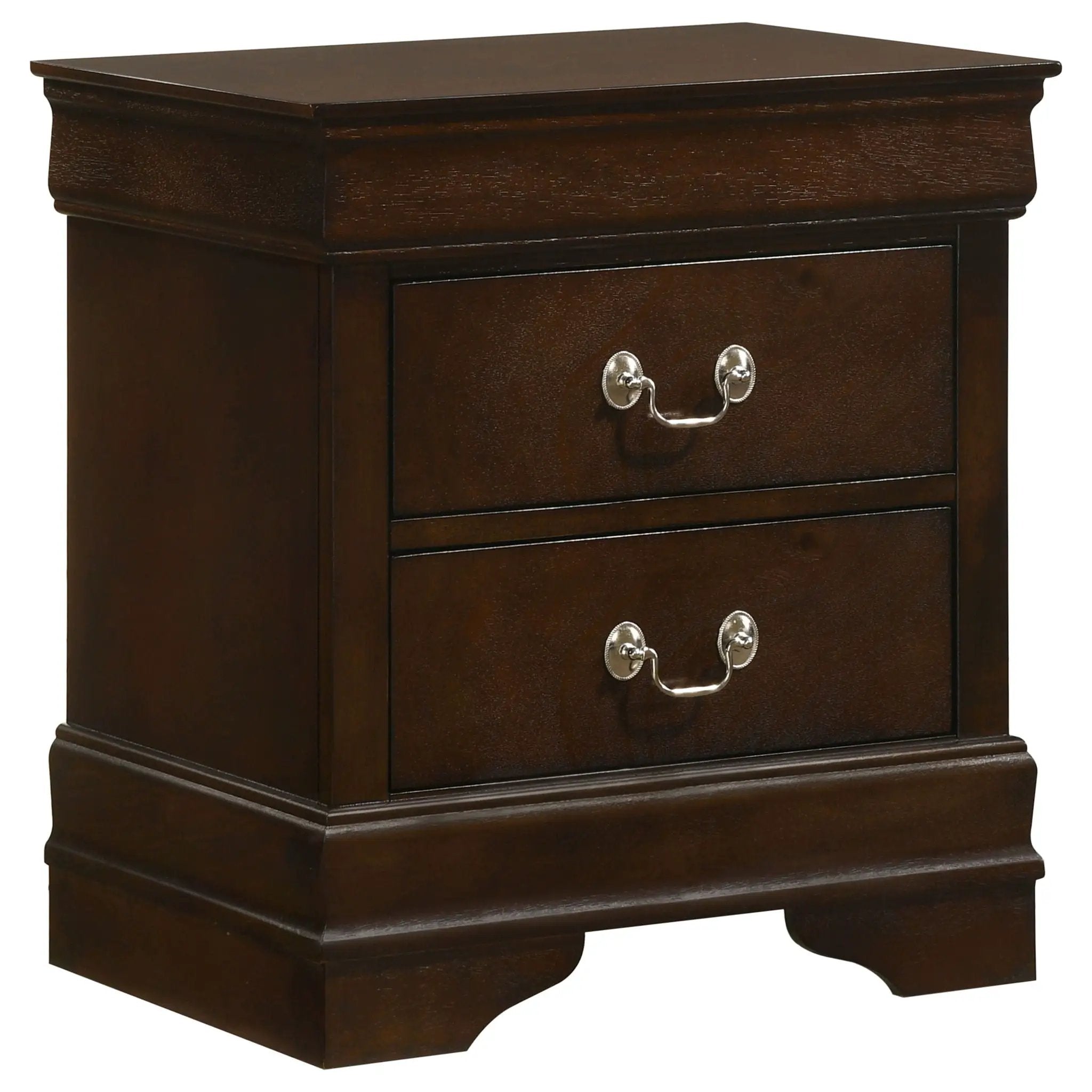 Louis Philippe 5-piece Eastern King Bedroom Set Cappuccino by Unique Piece Furniture