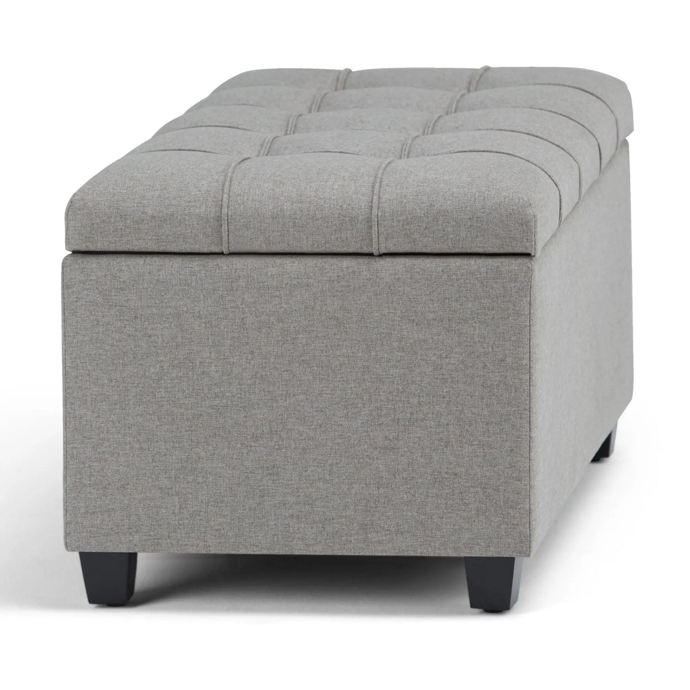 Sienna - Upholstered Storage Ottoman Bench by HouseOfZazla