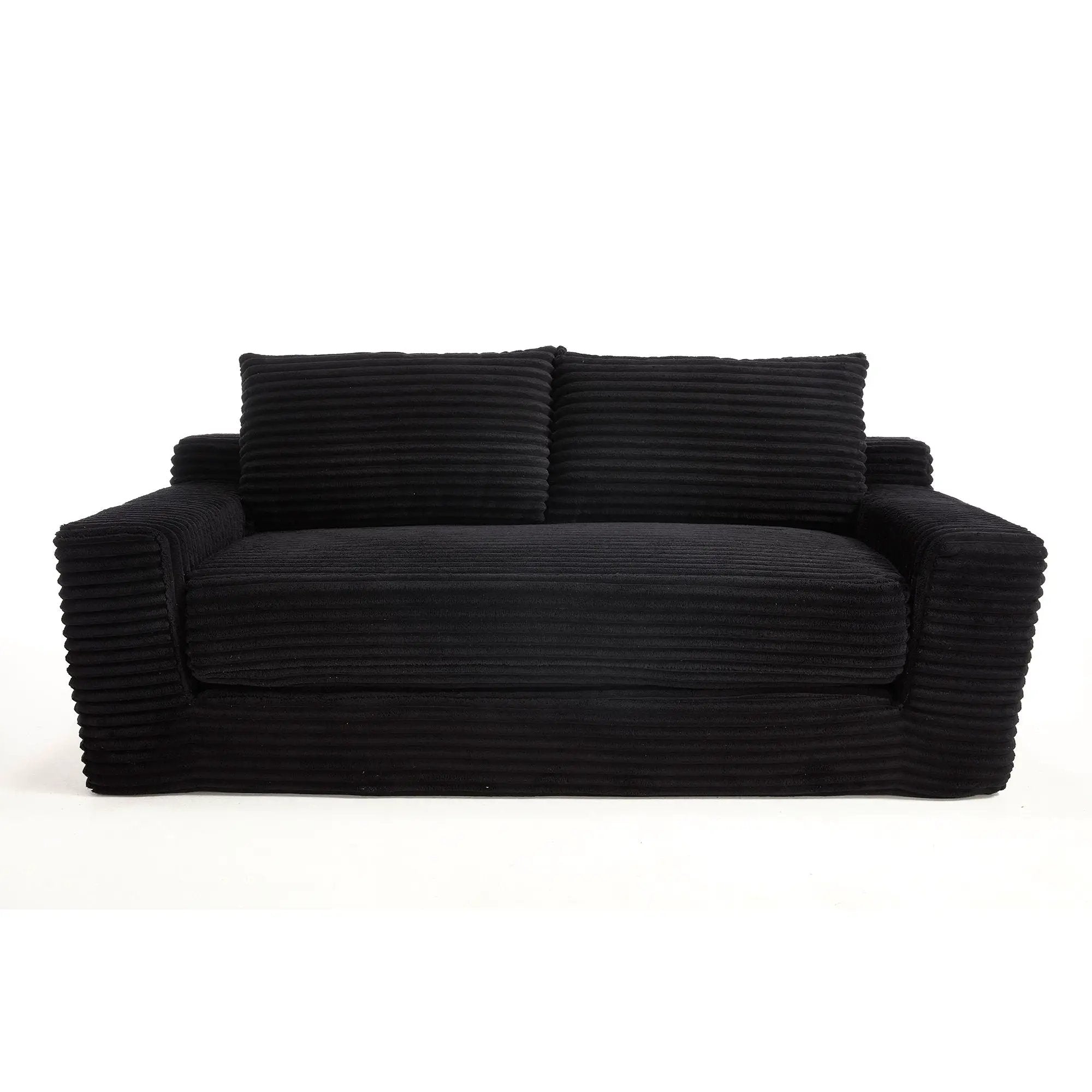 Convertible Loveseat Sofa Bed With Memory Foam & Steel Frame by Unique Piece Furniture