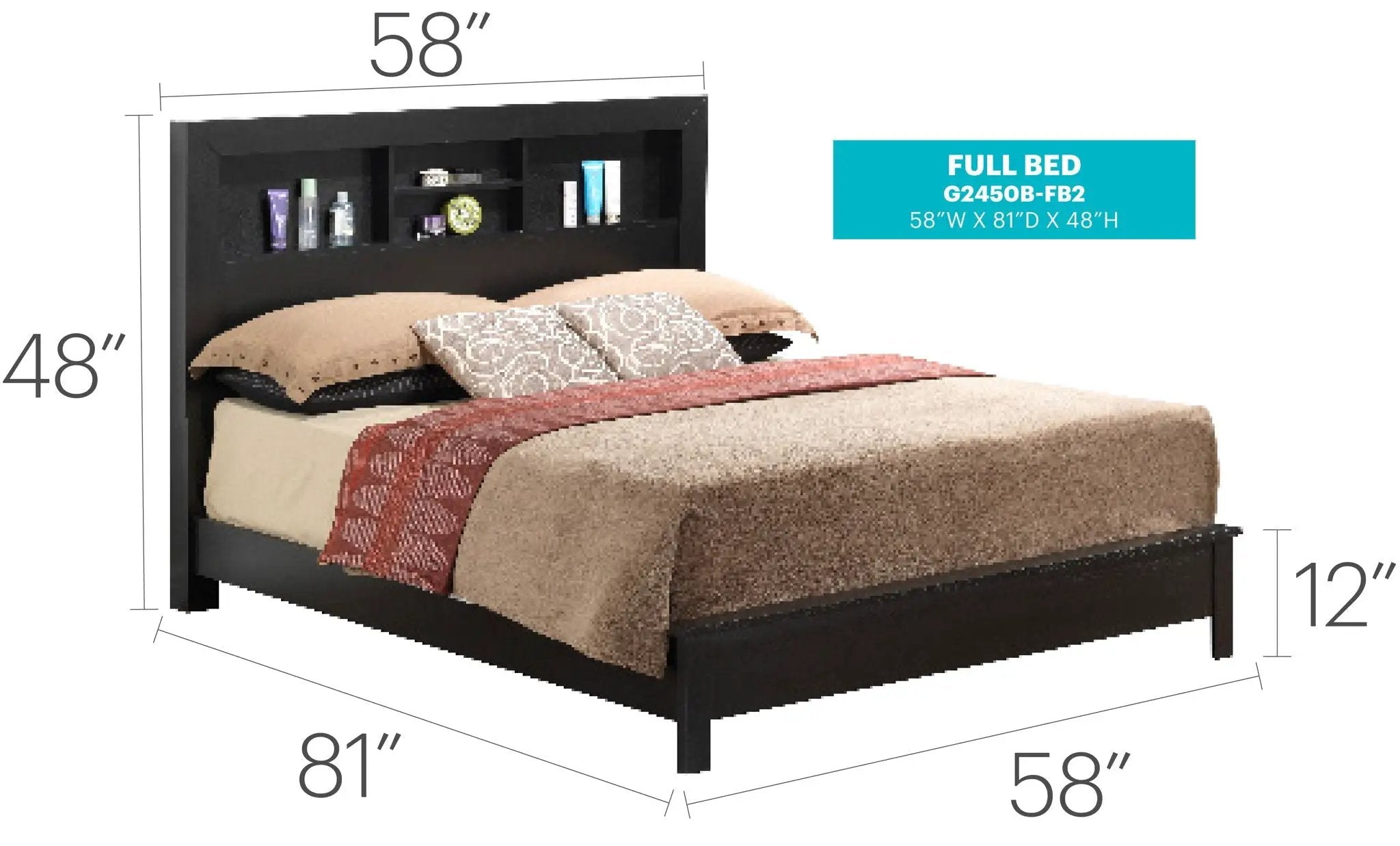 Bed With Transitional Design Stylish by Unique Piece Furniture