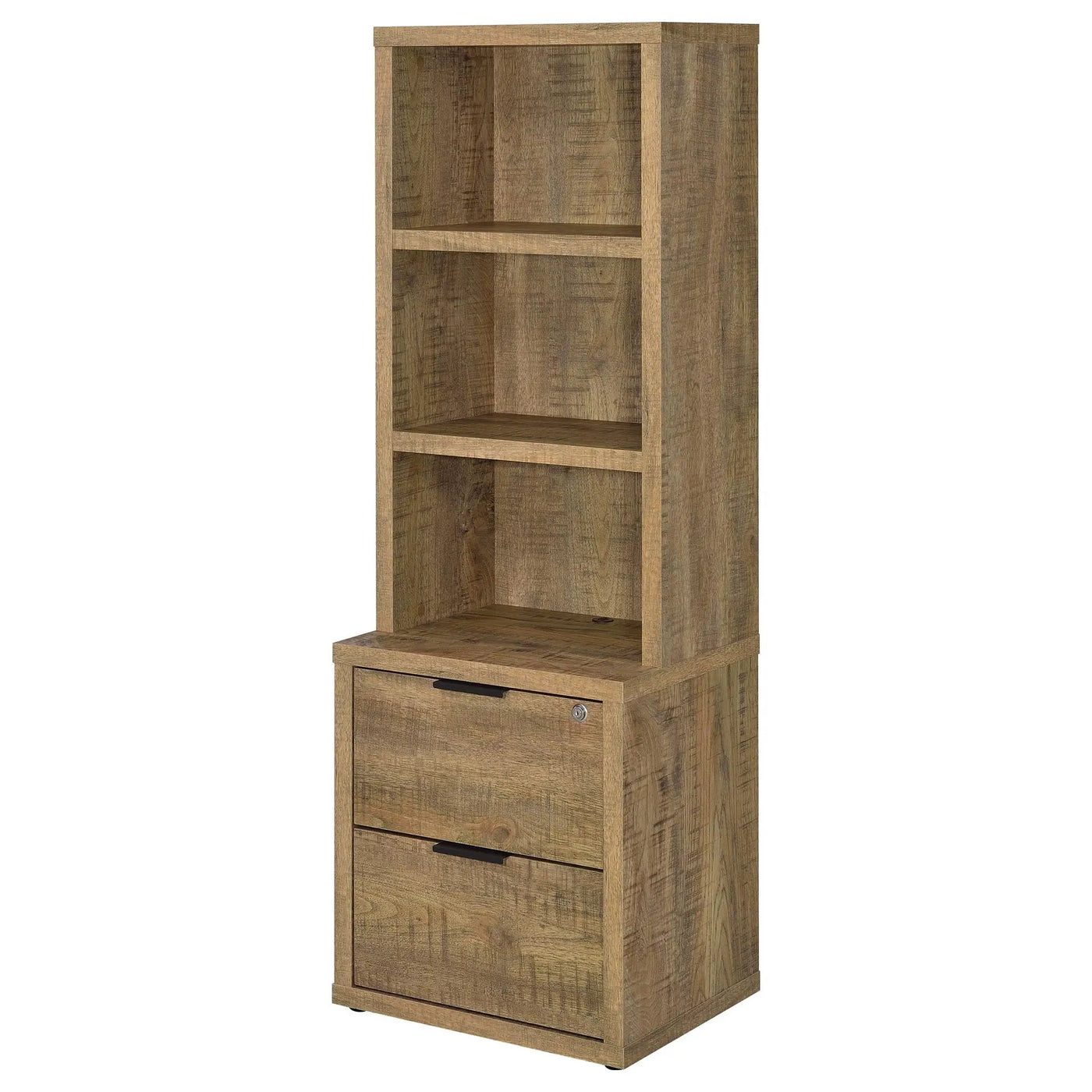 Geary - 3 Piece Wall Unit Bookcase Set With USB Storage by HouseOfZazla