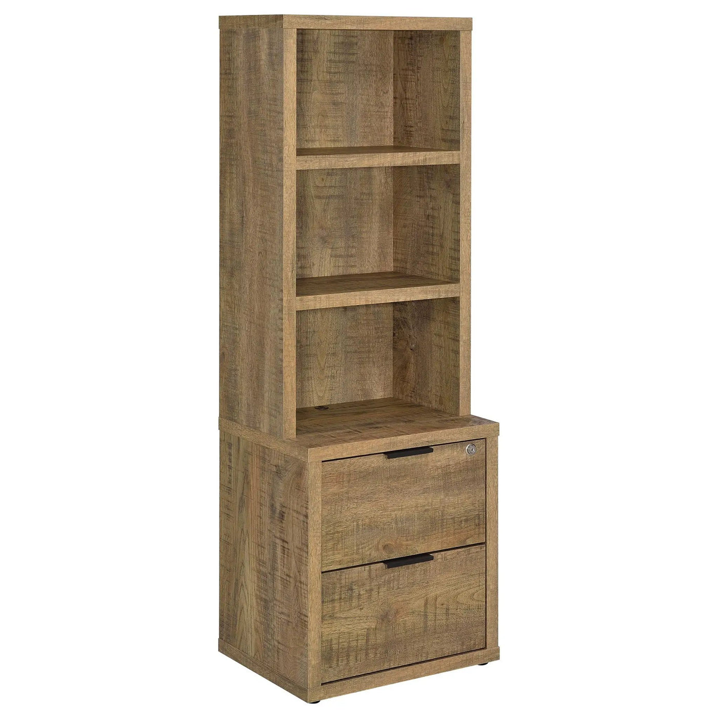 Geary - 3 Piece Wall Unit Bookcase Set With USB Storage by HouseOfZazla