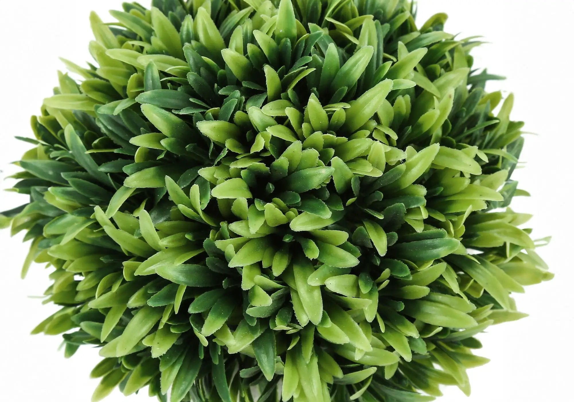 5" Tall, Artificial Plant, Grass, Indoor, Faux, Fake, Table, Greenery, Potted, Decorative (Set of 3) - Green / Gray by Unique Piece Furniture