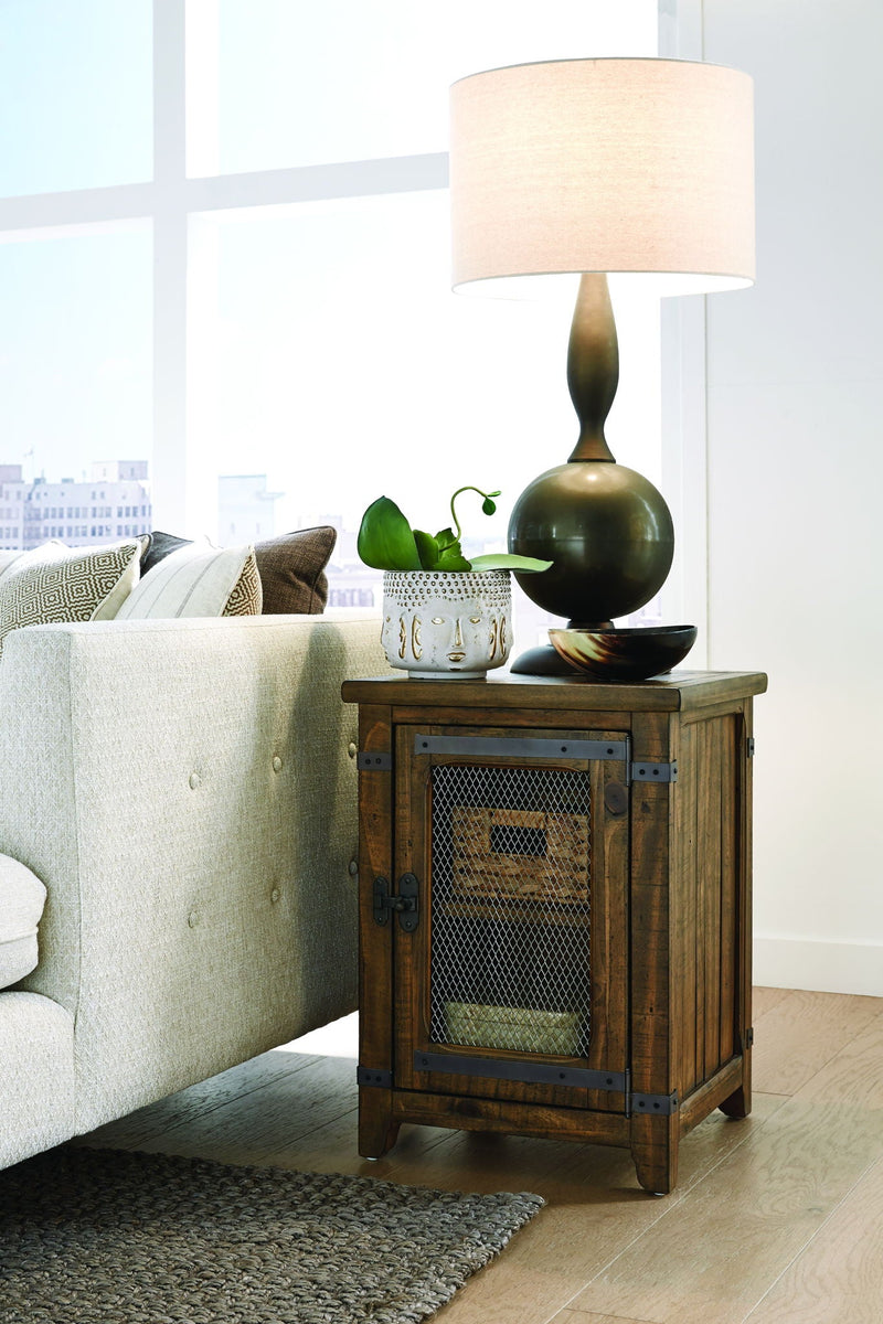 Chesterfield - Chairside End Table - Farmhouse Timber, photo 4 of 7