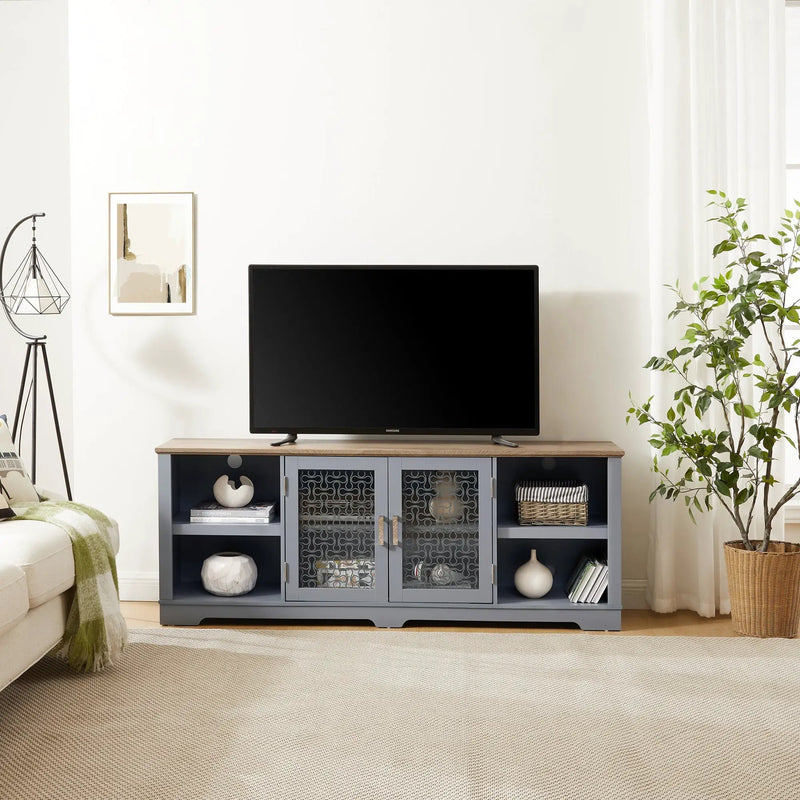 Modern Farmhouse TV Media Stand by BLAKHOM