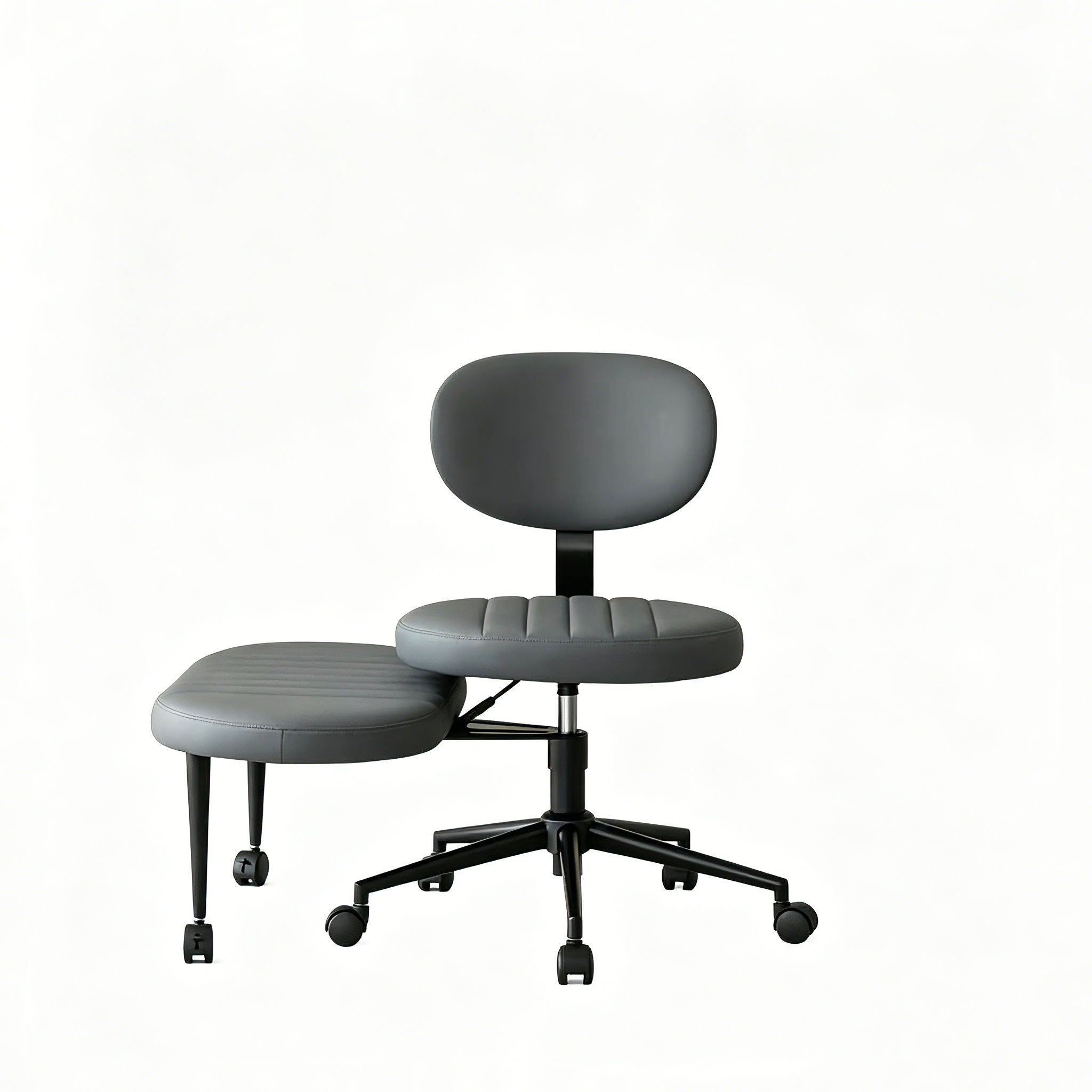 Ergonomic Cross Legged Office Chair With Back Support by HouseOfZazla