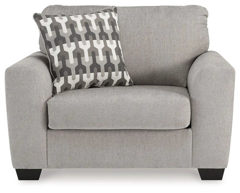 Avenal Park - Chair And A Half - Flannel by Unique Piece Furniture
