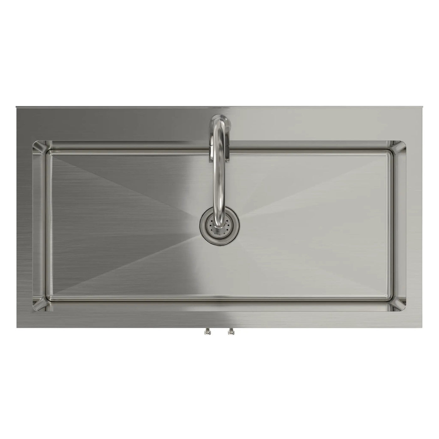 Reed - Deluxe Laundry Cabinet With Pull-Out Faucet And Stainless Steel Sink by HouseOfZazla