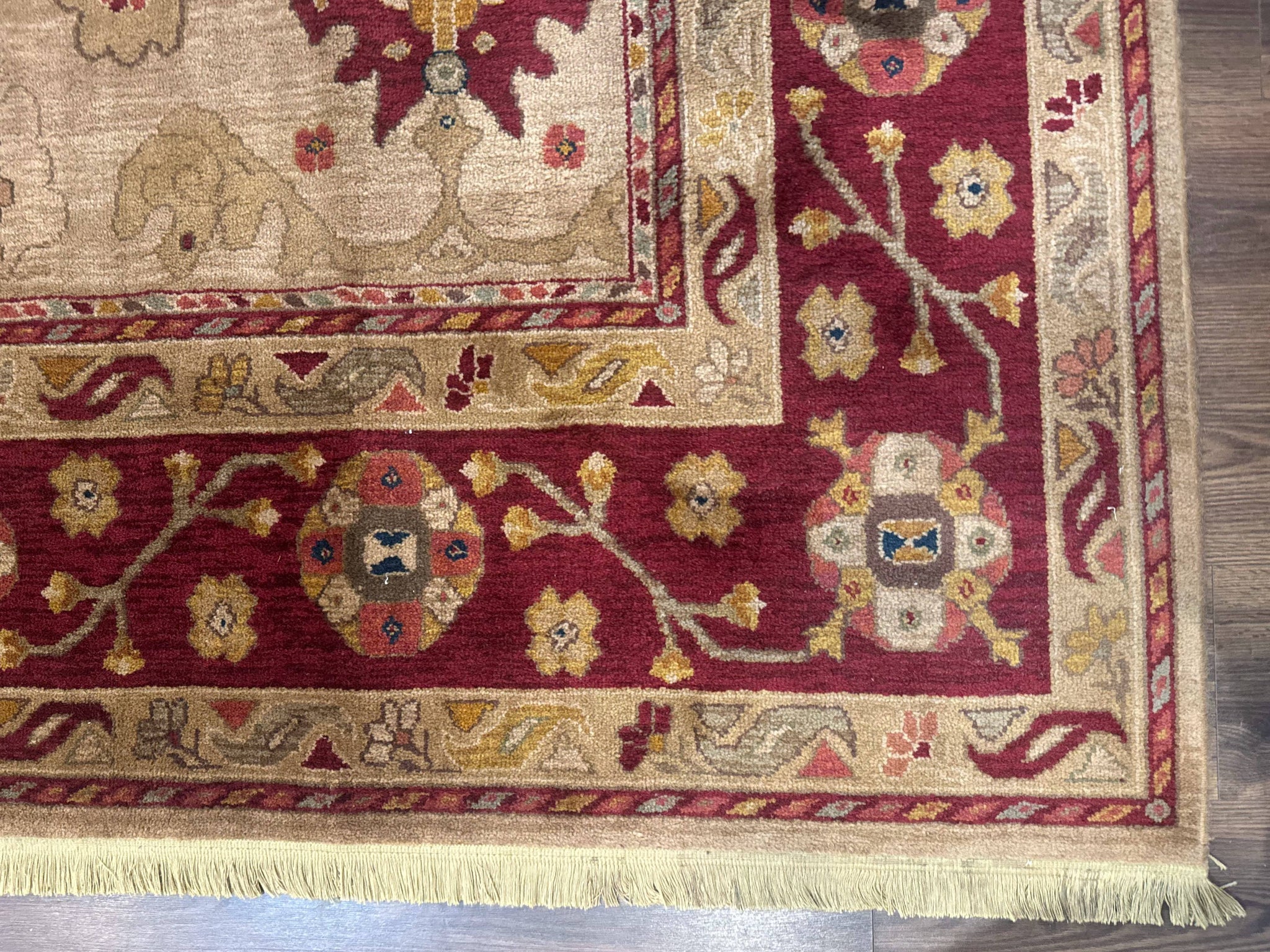 Karastan Rug 10x14, Antique Legends Oushak 2200-203, Vintage, Wool Pile by Jewel Rugs