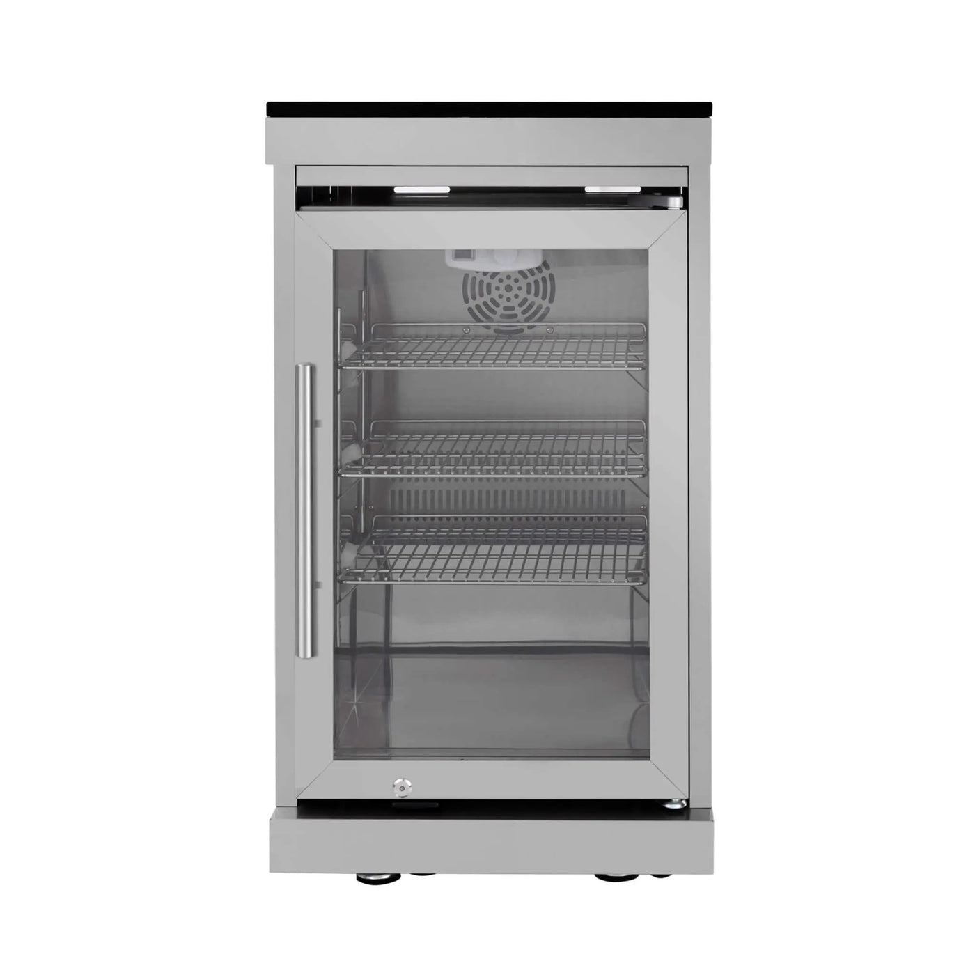 Castelle Flame Astoria 94-Inch 6-Burner 85K BTU Outdoor Kitchen Grill Island With Wine Cooler, Rotisserie, Cabinets, And Granite Countertops (SAK68014) by SAKSBY WHOLESALE
