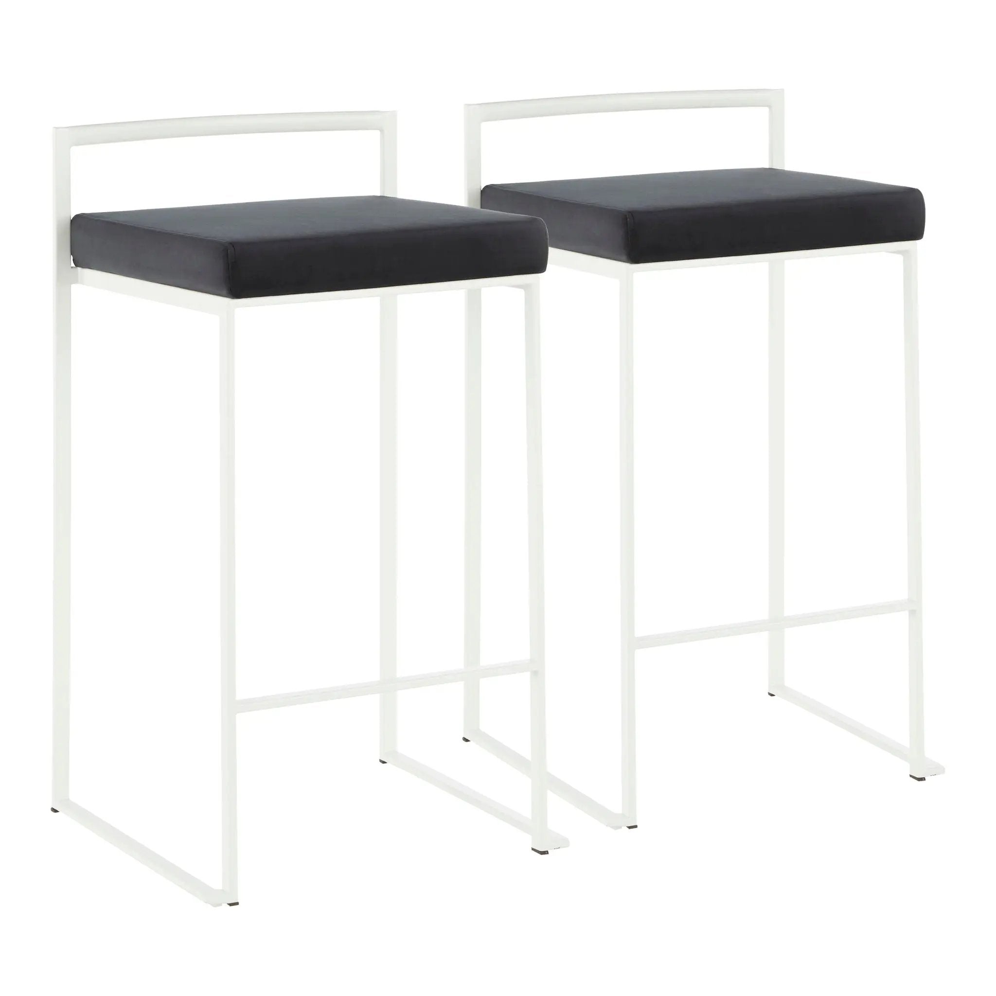 Fuji - Simple Elegance, Contemporary Stackable Counter Stool by Unique Piece Furniture