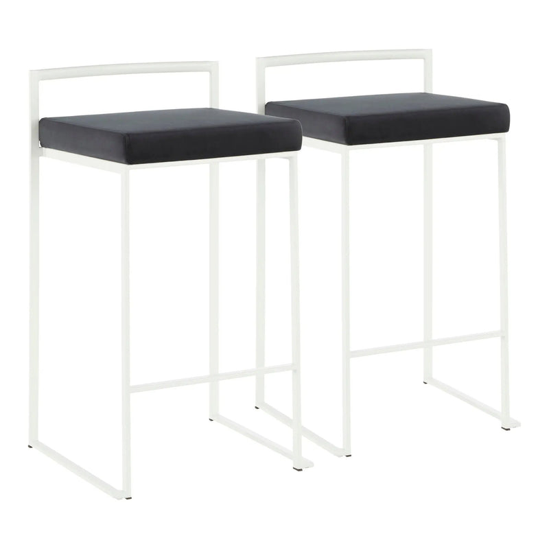 Fuji - Simple Elegance, Contemporary Stackable Counter Stool by Unique Piece Furniture