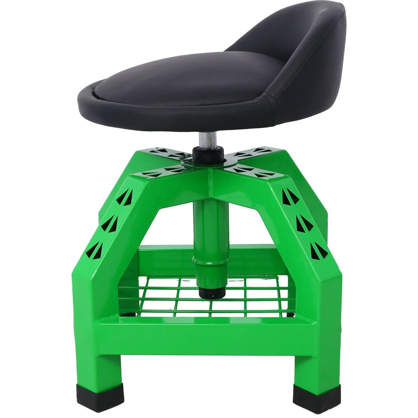 Pneumatic 360 Degree Swivel Stool, Mechanics Rolling Creeper Seat, Heavy Duty Rolling Mechanics Stool, Shop Stool With Casters by HouseOfZazla