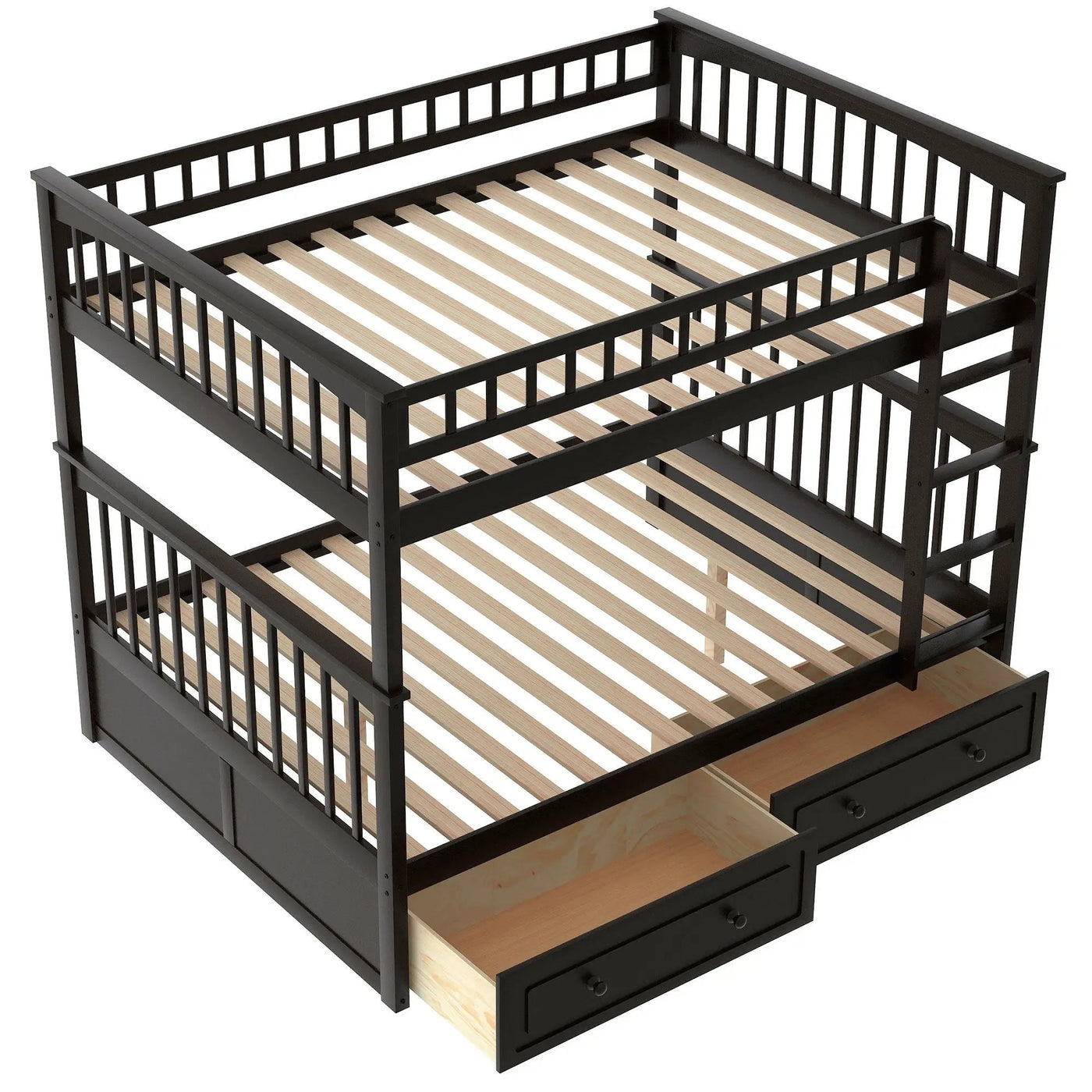 Bunk Bed With Drawers, Convertible Design by HouseOfZazla