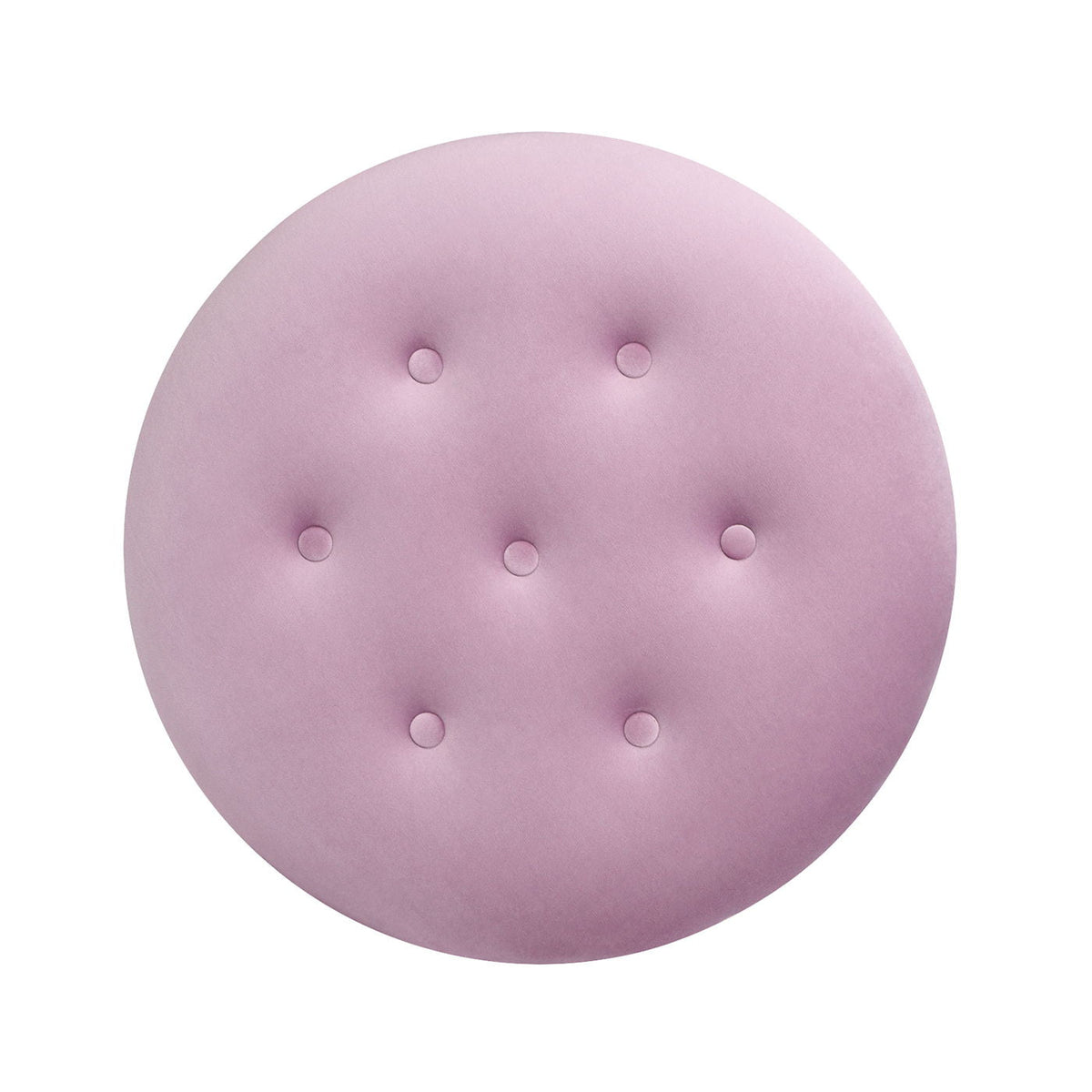 Yolanda - Round Upholstered Accent Ottoman, photo 37 of 40