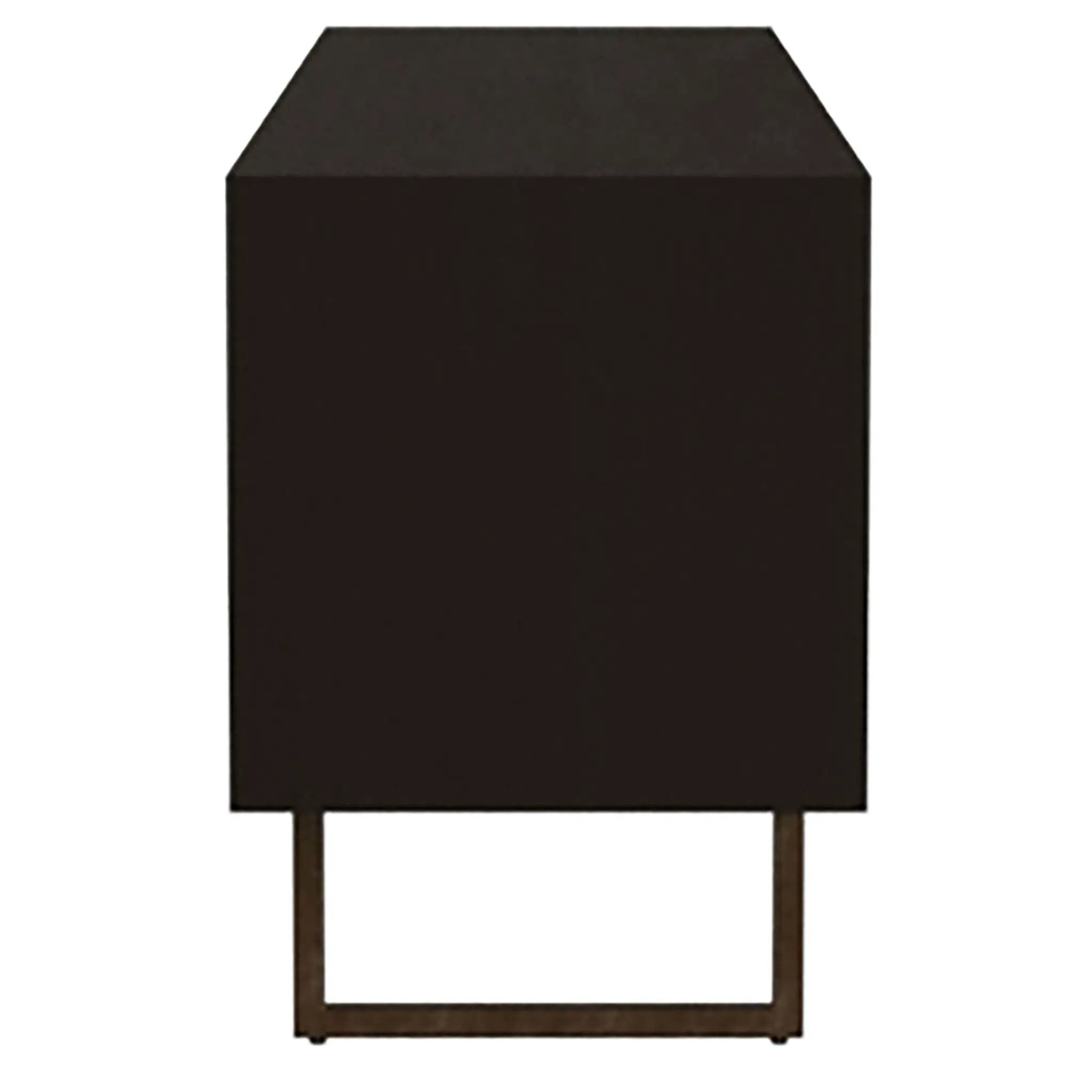 Marsden 2-door Mango Wood 70-inch TV Stand Charcoal Black by Unique Piece Furniture