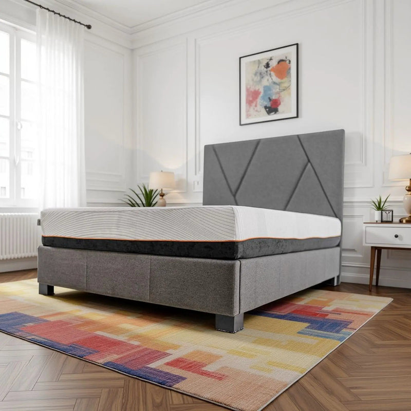 Regen - 10" Cooling Copper Infused Memory Foam Mattress by HouseOfZazla