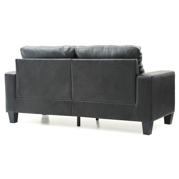 Modular Faux Leather Sofa with Modern Design - White, Black, Dark Brown, Red, photo 20 of 26
