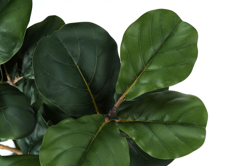 32" Tall Artificial Fiddle Tree Indoor Faux Plant by HouseOfZazla