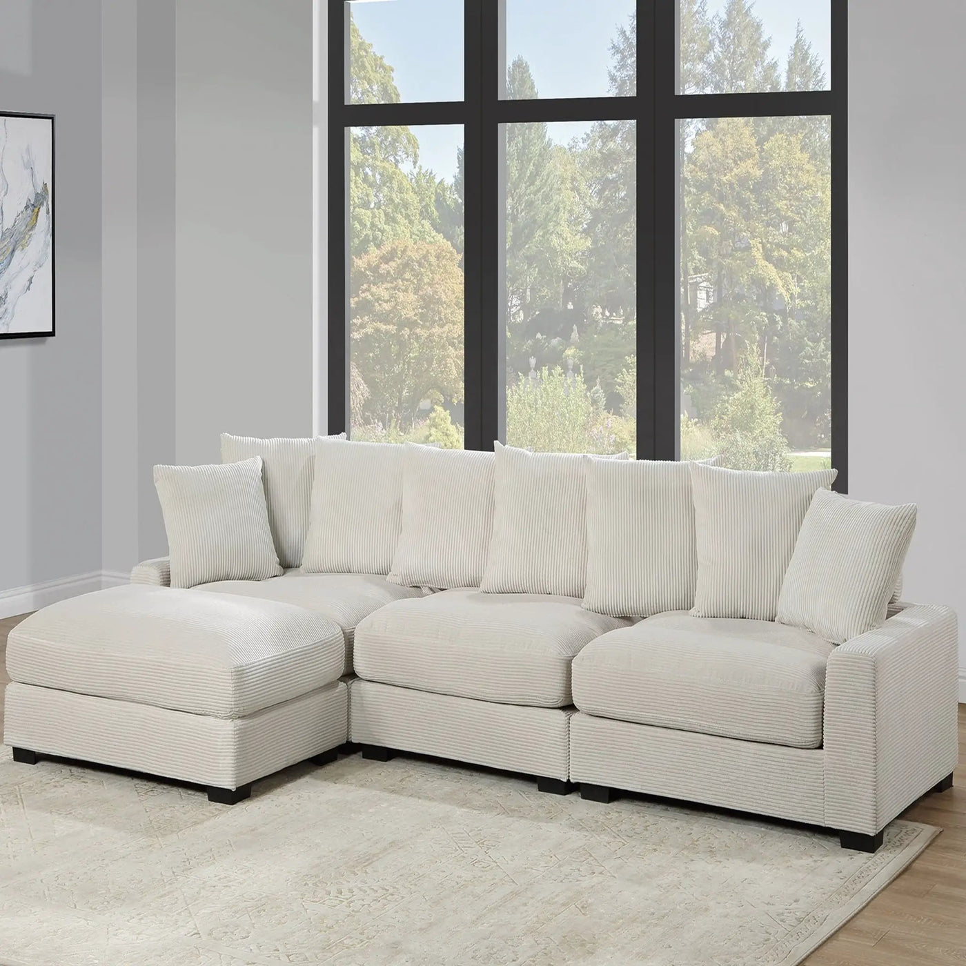 Modular Seating With Pillows by HouseOfZazla
