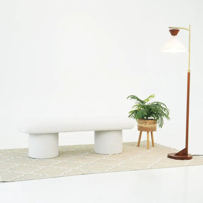 Randolph - Bench - Ivory by HouseOfZazla