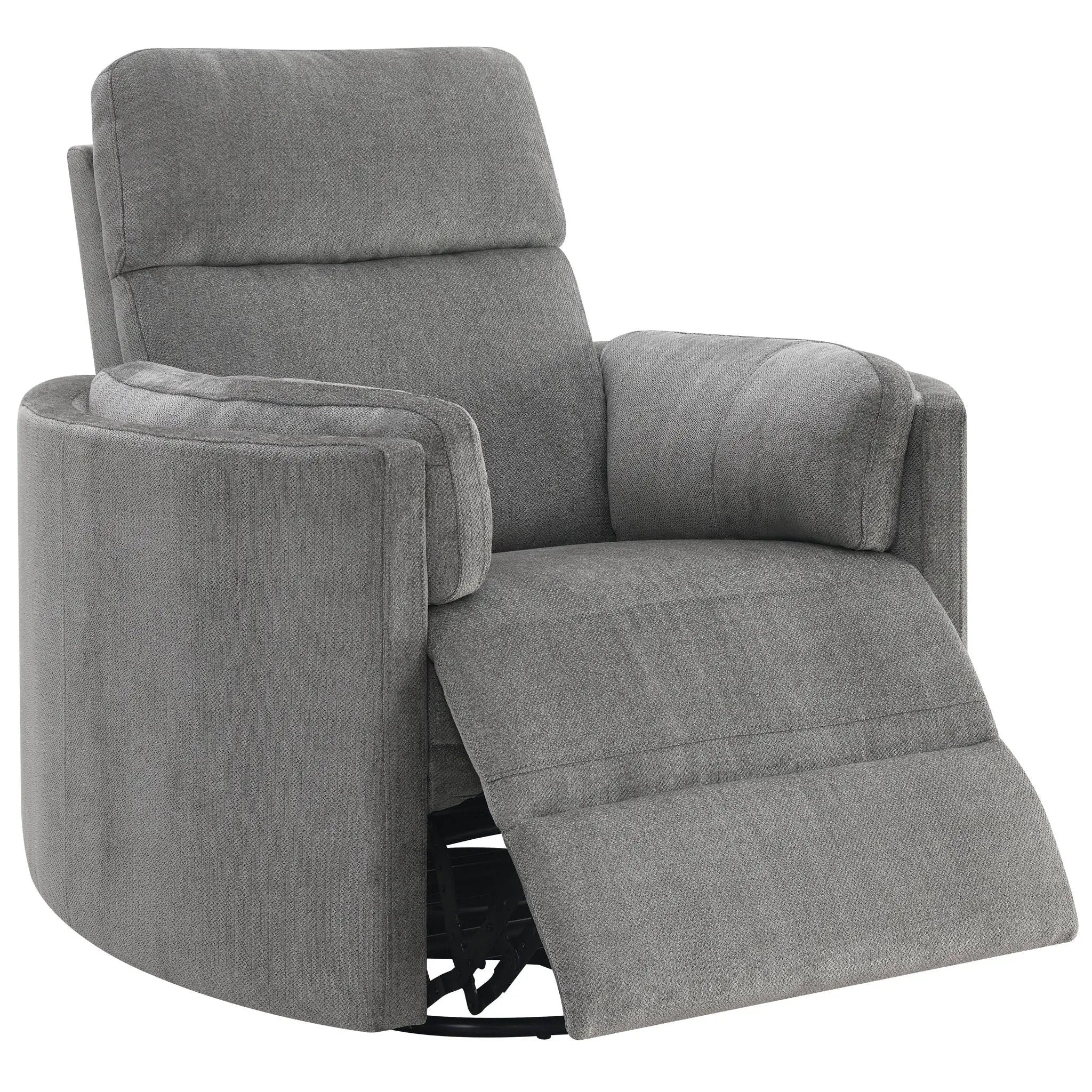 Sagen - Glider Recliner With Swivel by Unique Piece Furniture