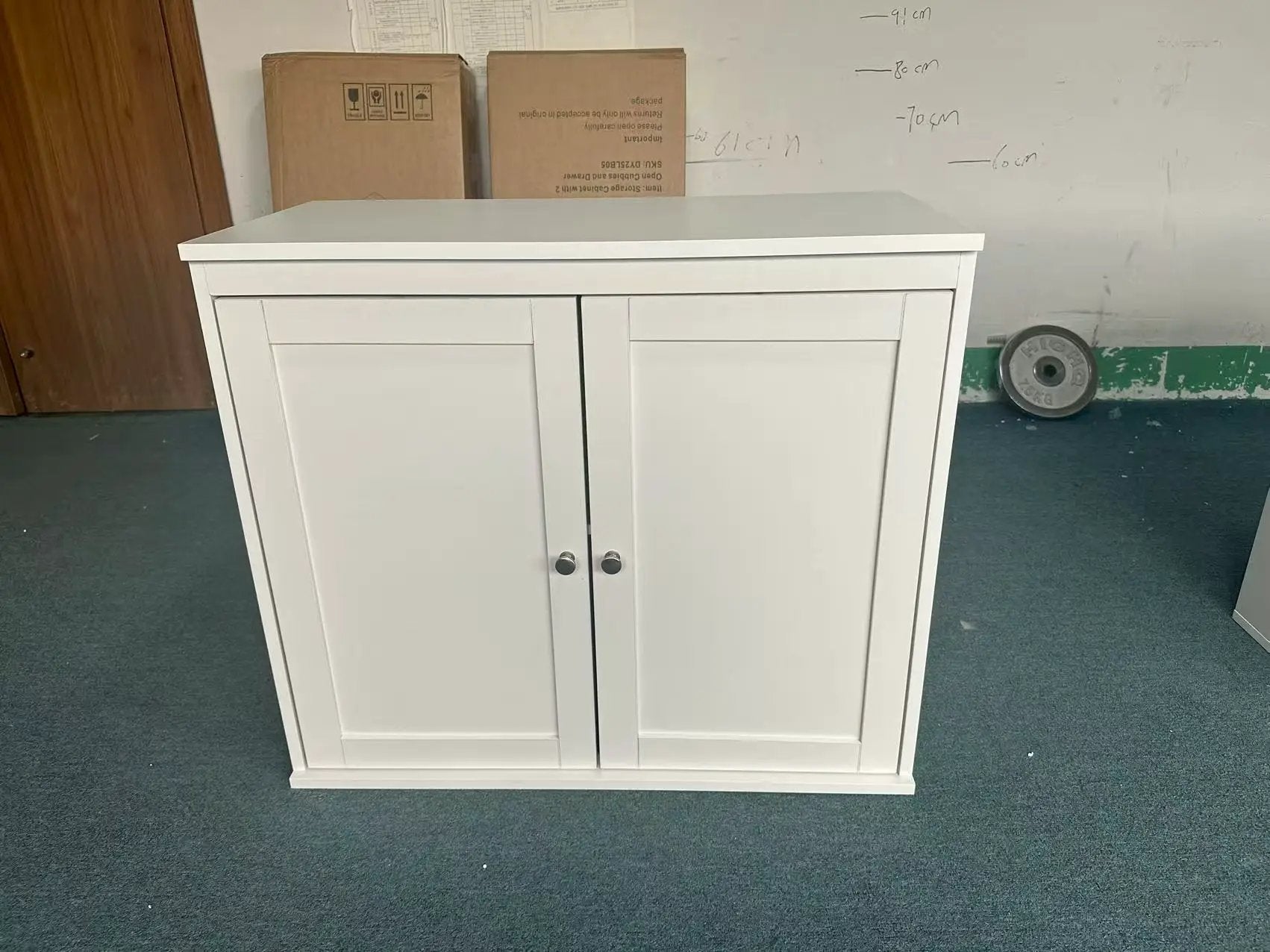 Kitchen Storage Cabinet with Double Doors by HouseOfZazla