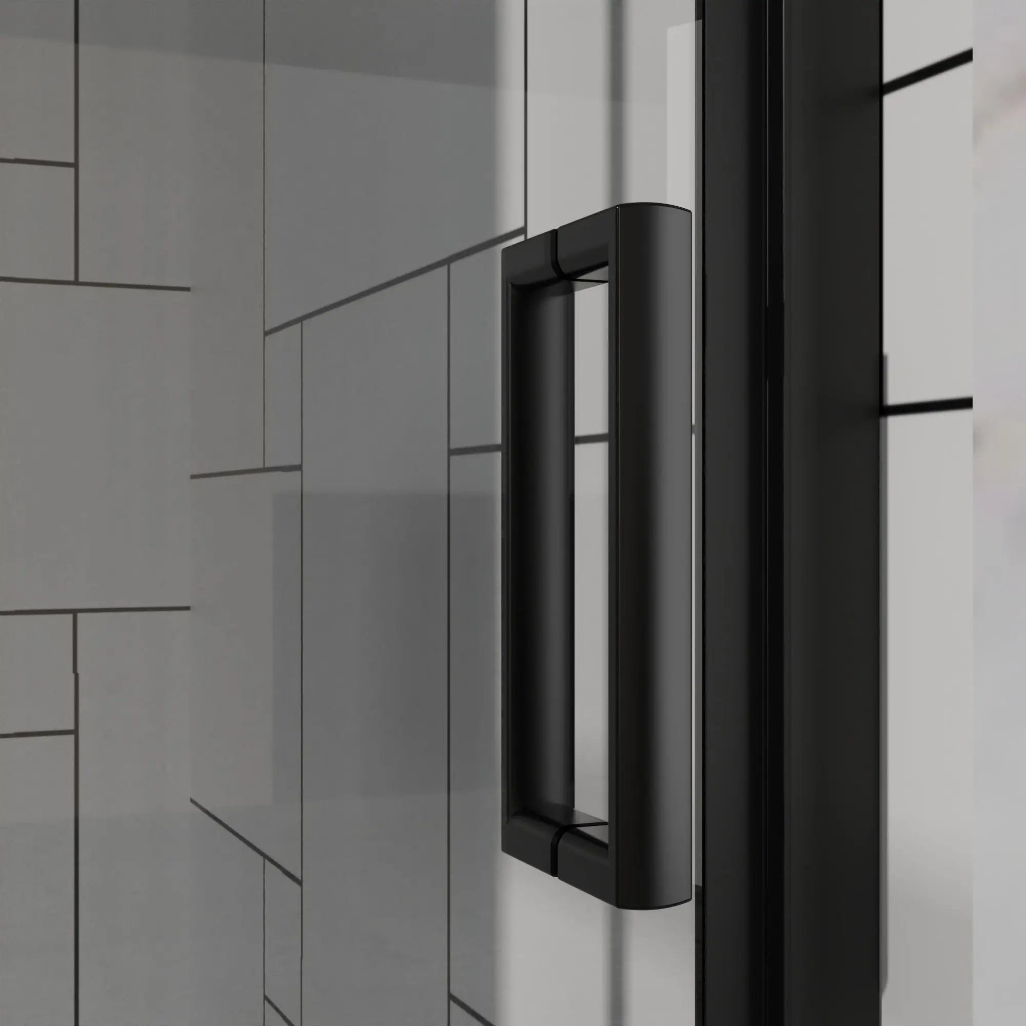 Bifold Frameless Shower Door With Tempered Clear Glass by HouseOfZazla