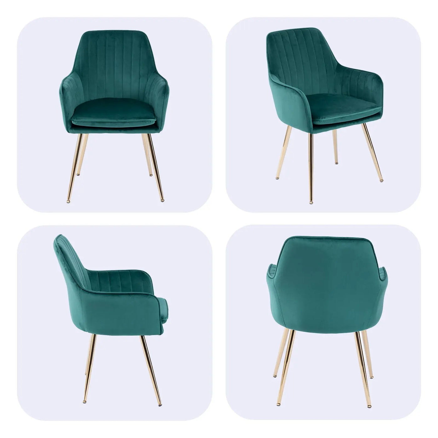 Modern Mid Back Dining Chairs by HouseOfZazla