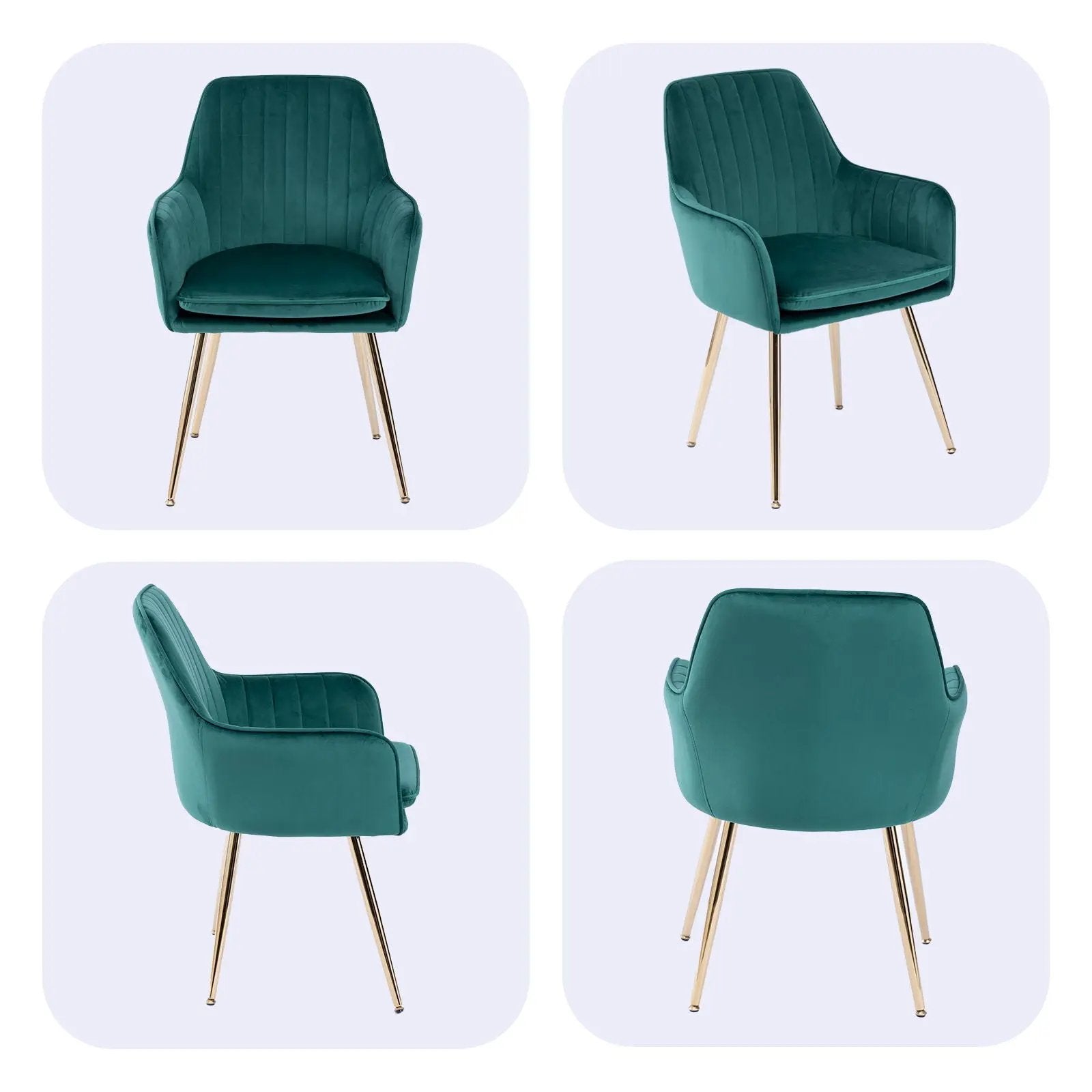 Modern Mid Back Dining Chairs by HouseOfZazla