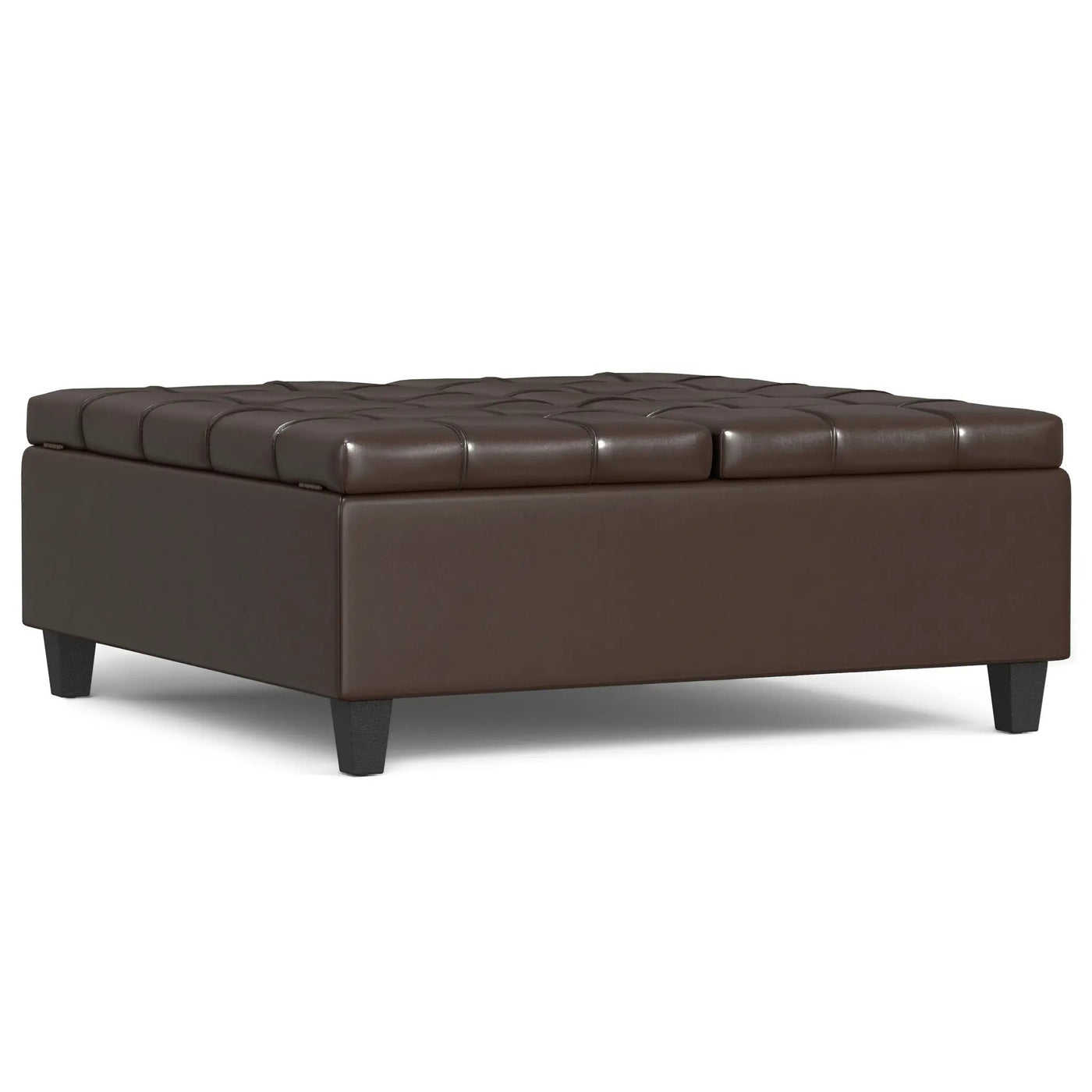Harrison - Upholstered Coffee Table Storage Ottoman by HouseOfZazla