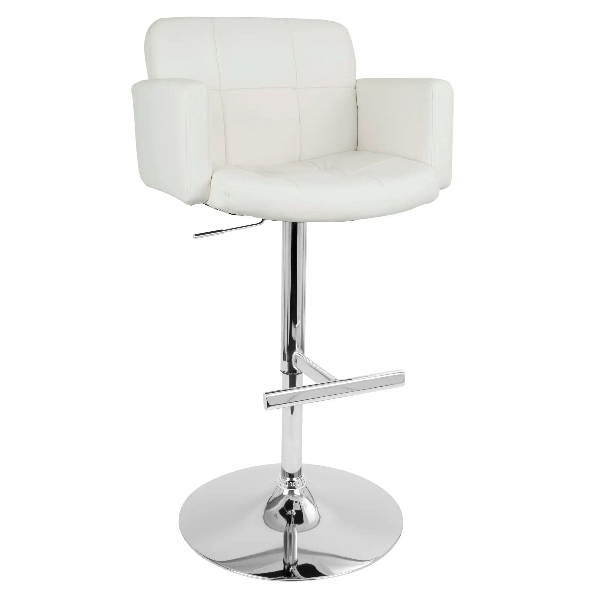 Stout - Contemporary Adjustable Barstool With Swivel by HouseOfZazla