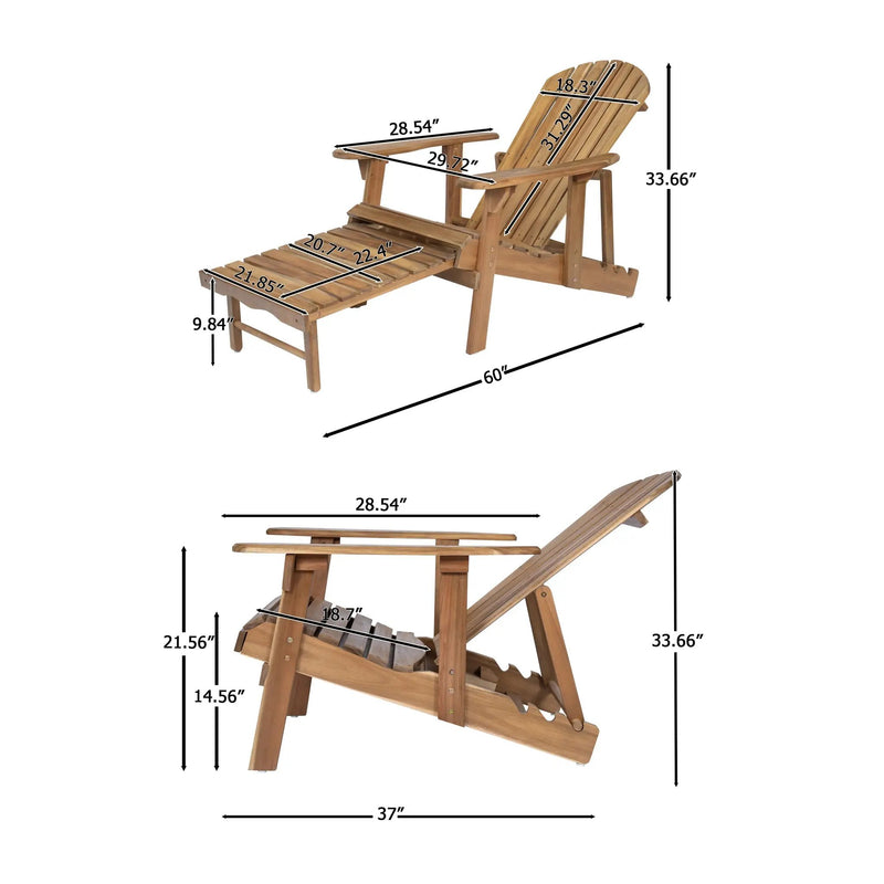 Malibu Adirondack Chair by HouseOfZazla