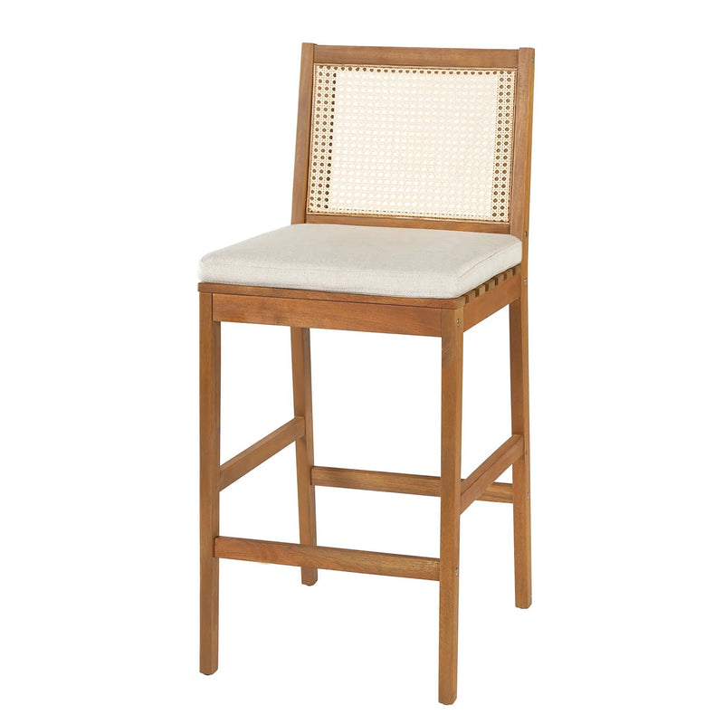 Kirkby Outdoor Barstool with Cushion by HouseOfZazla