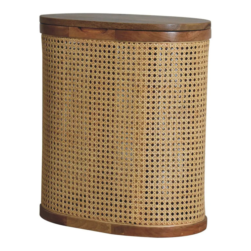 Larissa - Lid Up, Storage Stool - Oak by Unique Piece Furniture