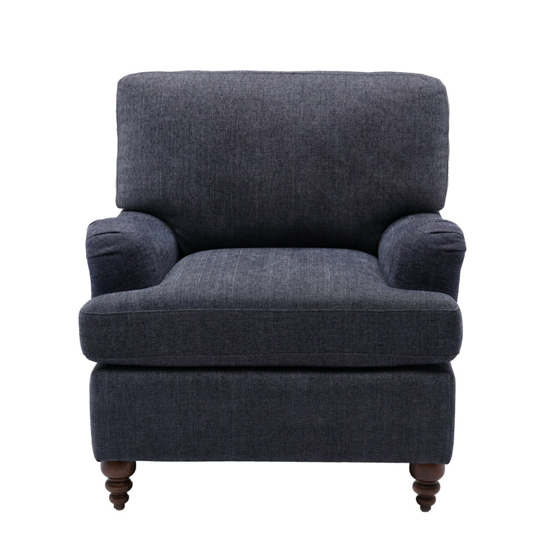 Candor - Arm Chair With English Roll Arms by HouseOfZazla