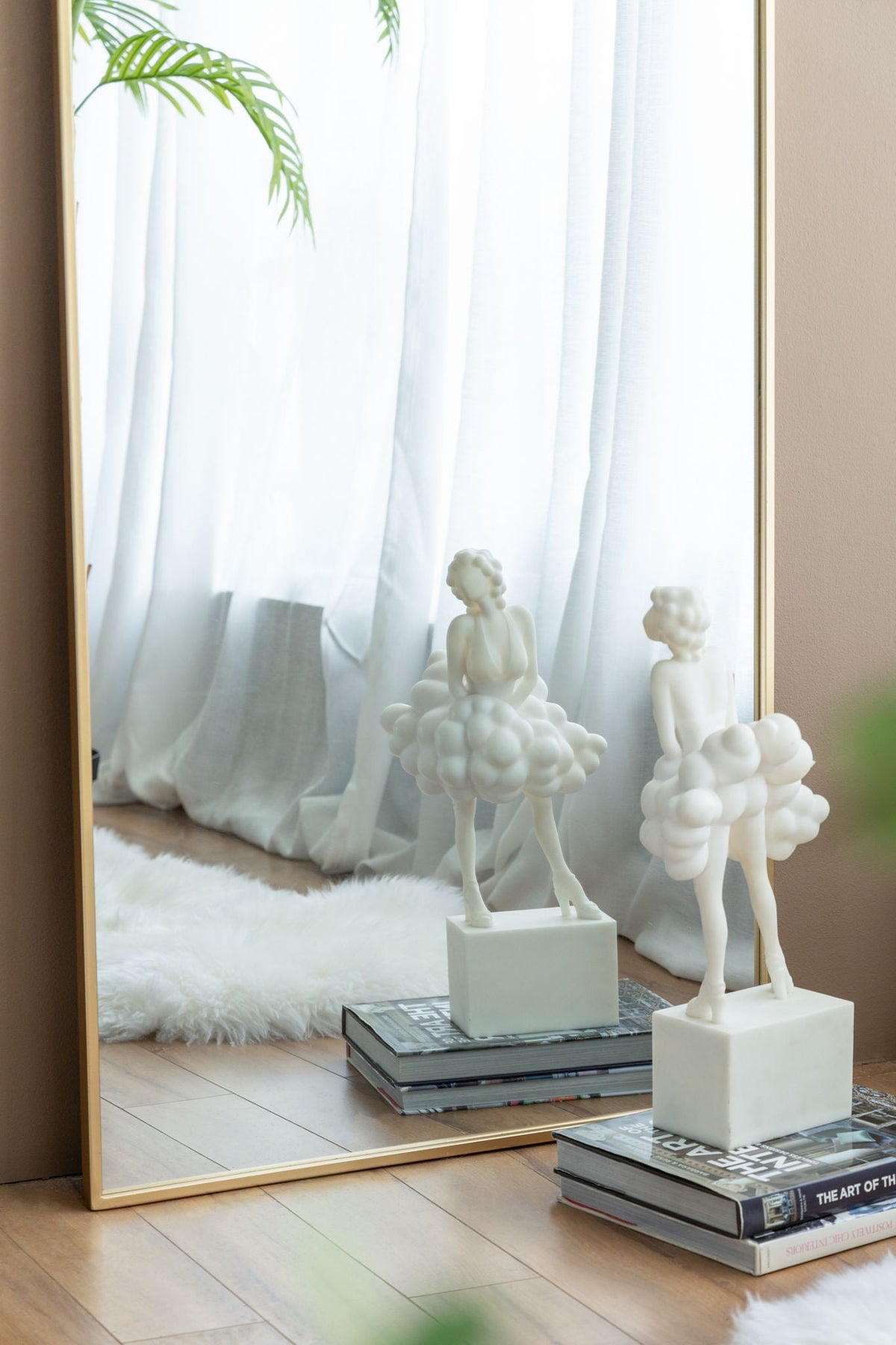 Celine Arch Body Mirror with Slim Frame - Black or Gold, photo 15 of 21